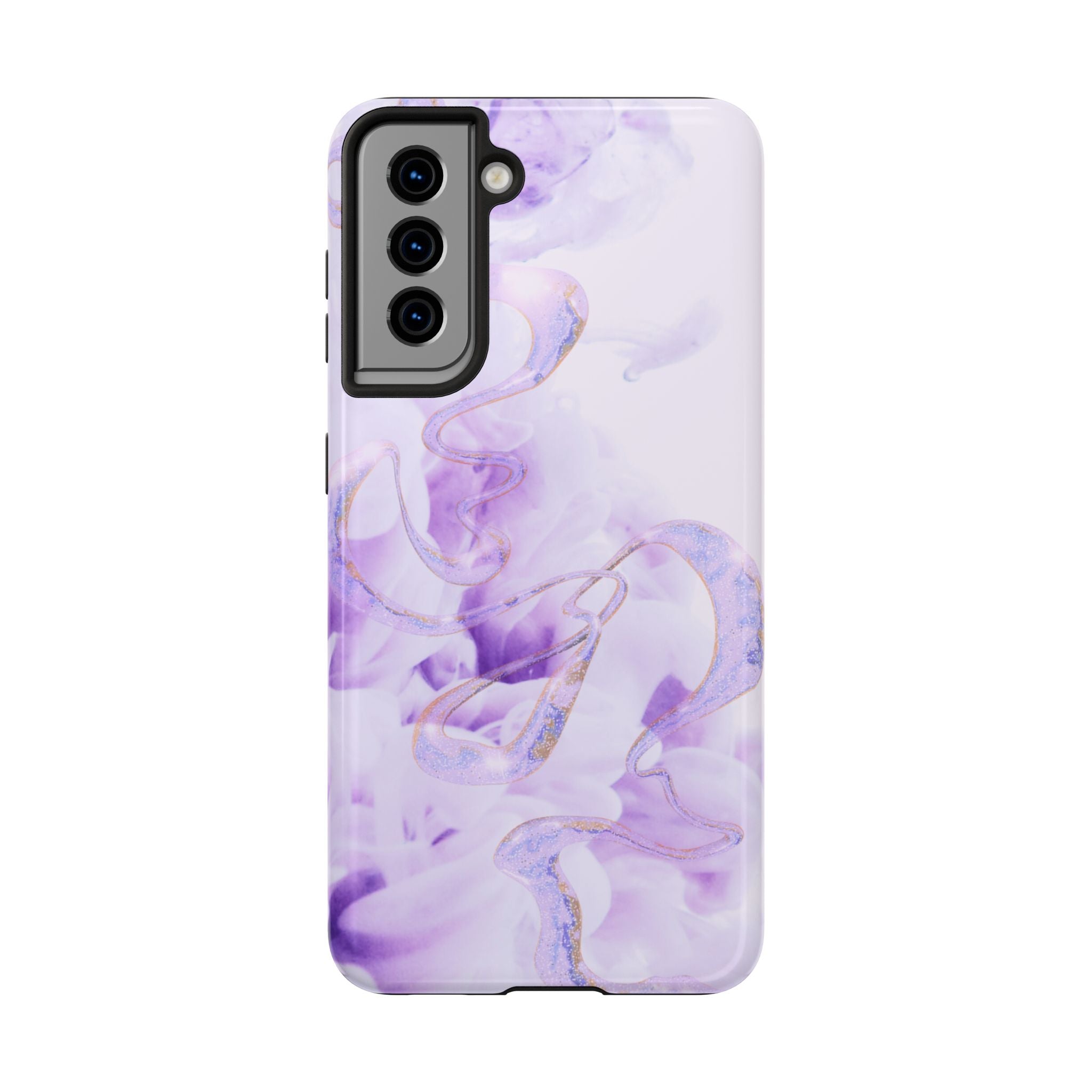 Abstract Purple Fluid Design, Elegant Phone Cases, Stylish Phone Covers, Chic Phone Protectors, Fashionable Case for Her, Trendy Smartphone Accessories