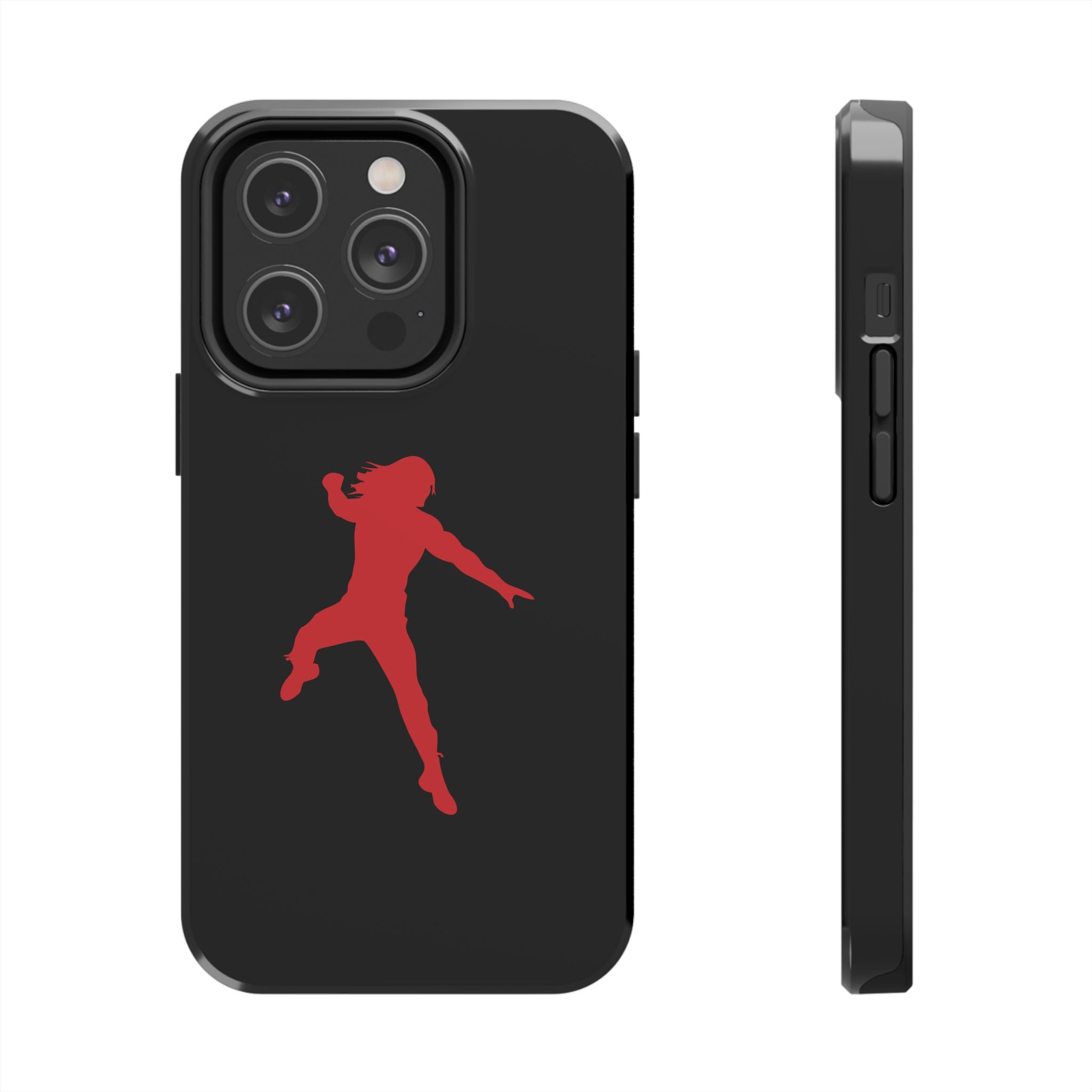 Roman Reigns Jump Red Graphic Design, iPhone and Samsung Case Cool Graphic Sports Fan Phone Case