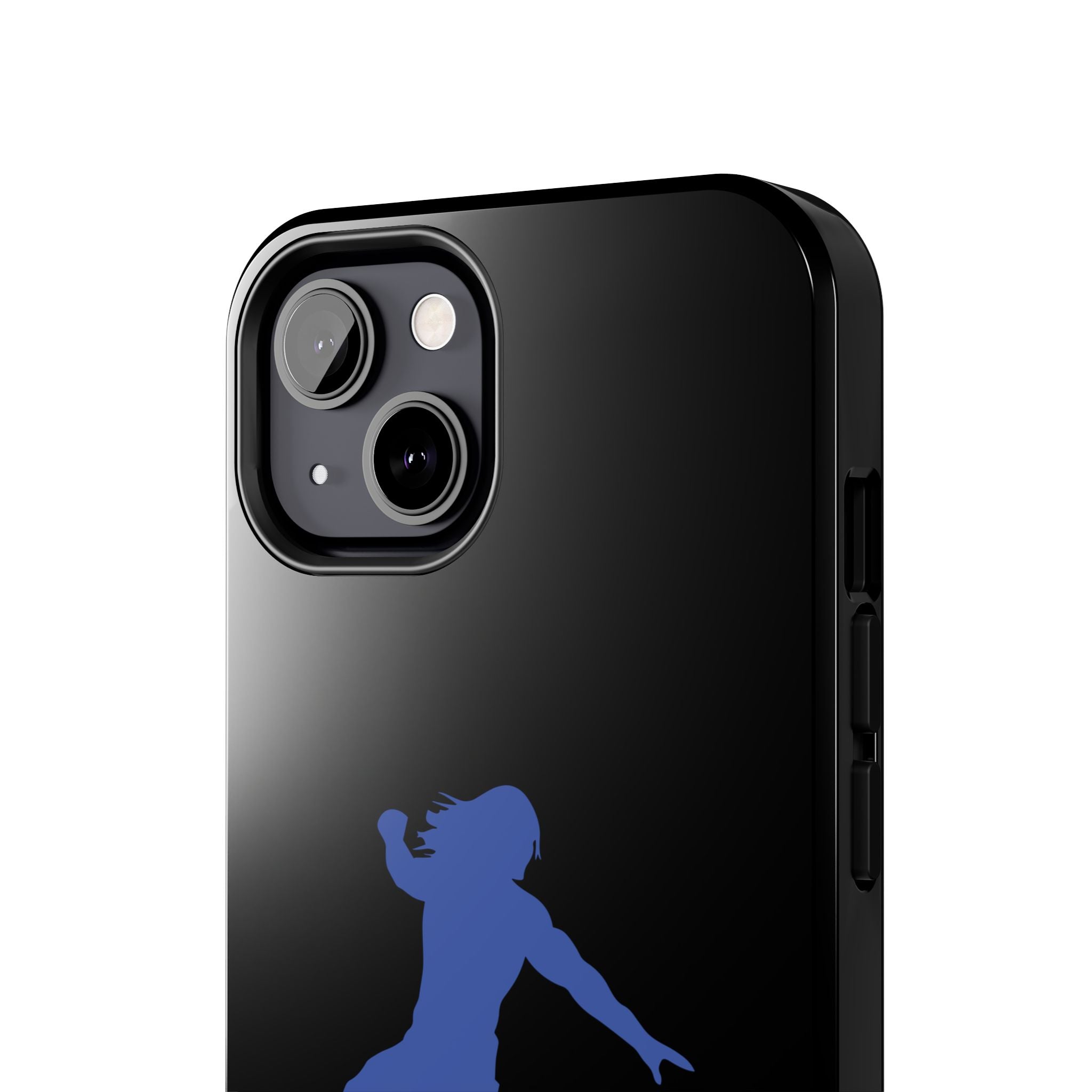 Roman Reigns Jump Blue Graphic Design, iPhone and Samsung Case Cool Graphic Sports Fan Phone Case