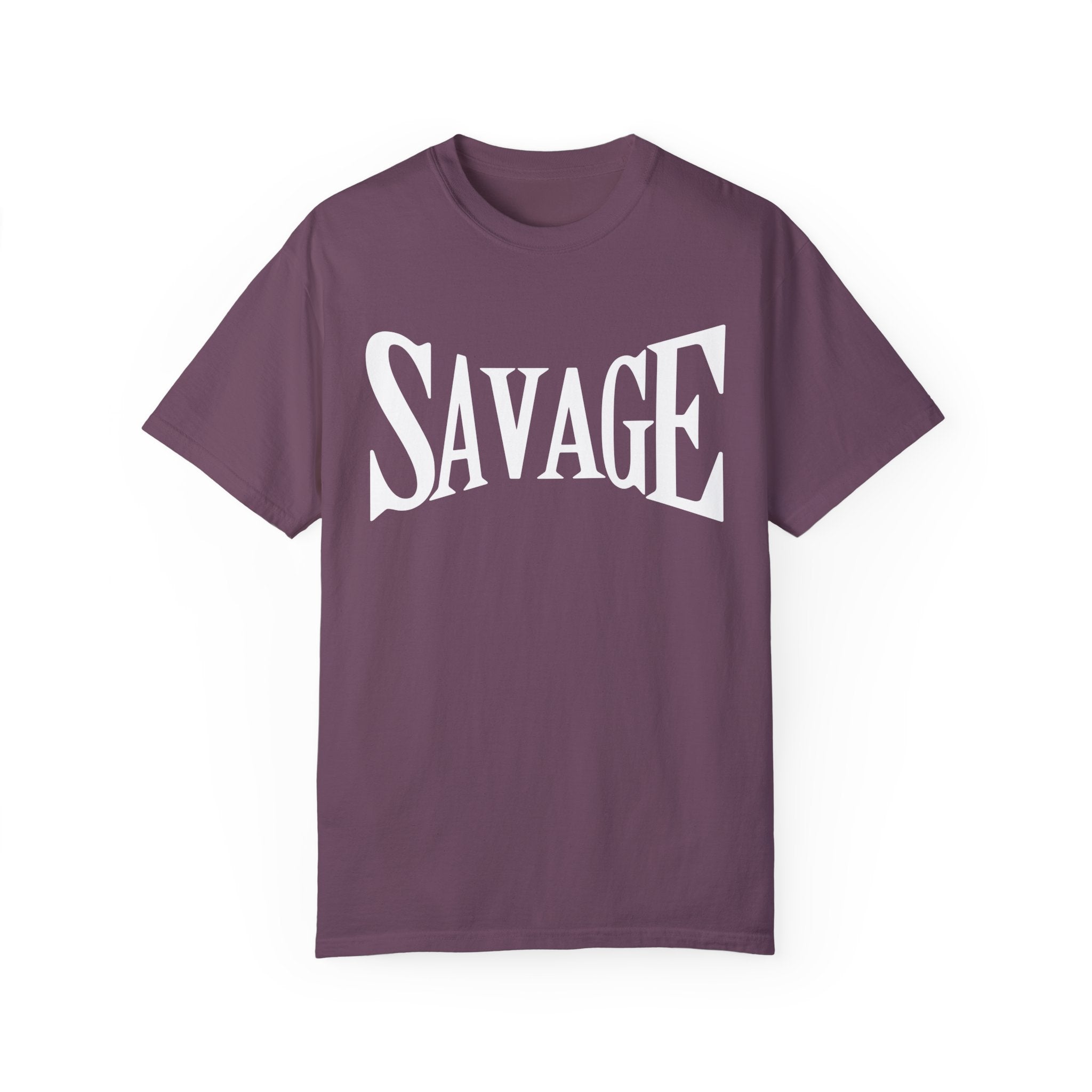 Savage, Graphic Design Unisex T-shirt, Casual Cotton Outwear, Gift for Him- Gift for Her, Stylish Tee, Cool Shirt, Trendy Apparel, Comfortable Top,