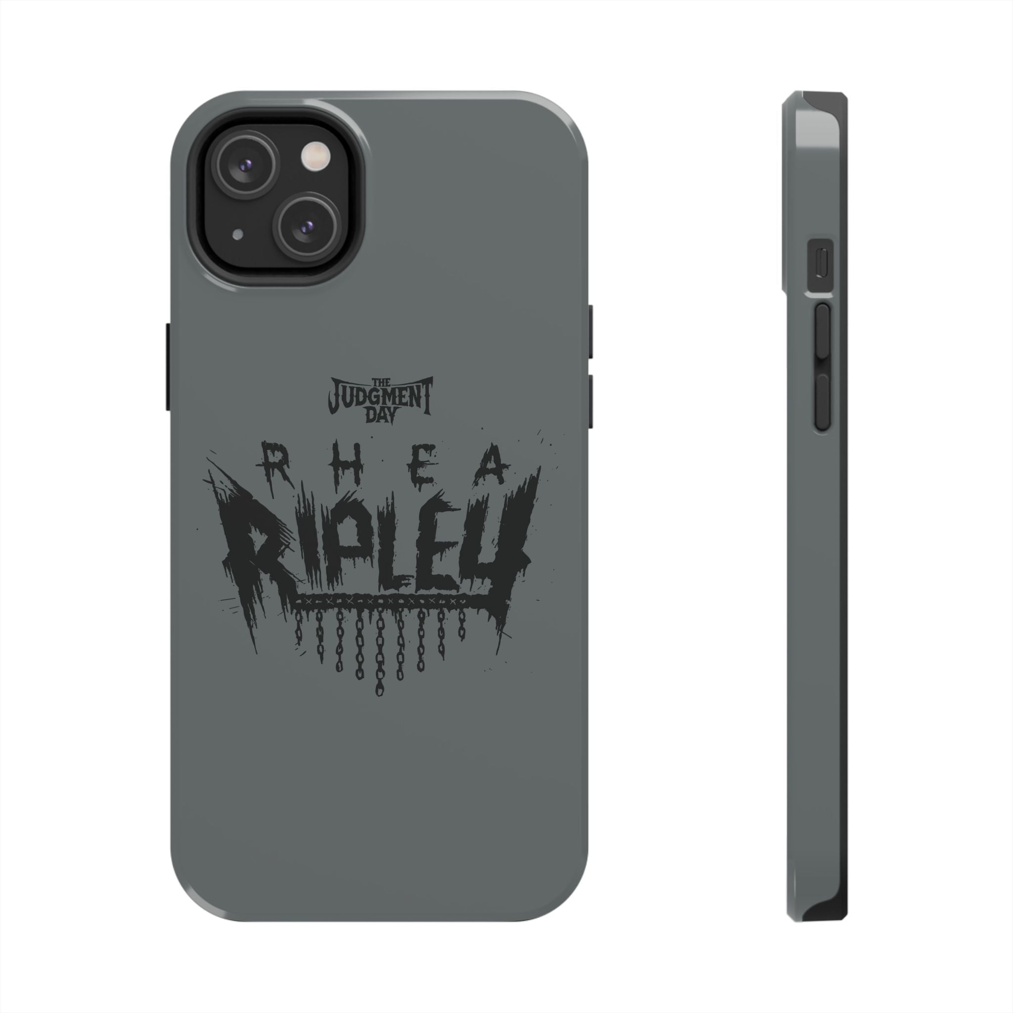 Rhea Ripley Black Graphic Design, iPhone and Samsung Case Cool Graphic Sports Fan Phone Case