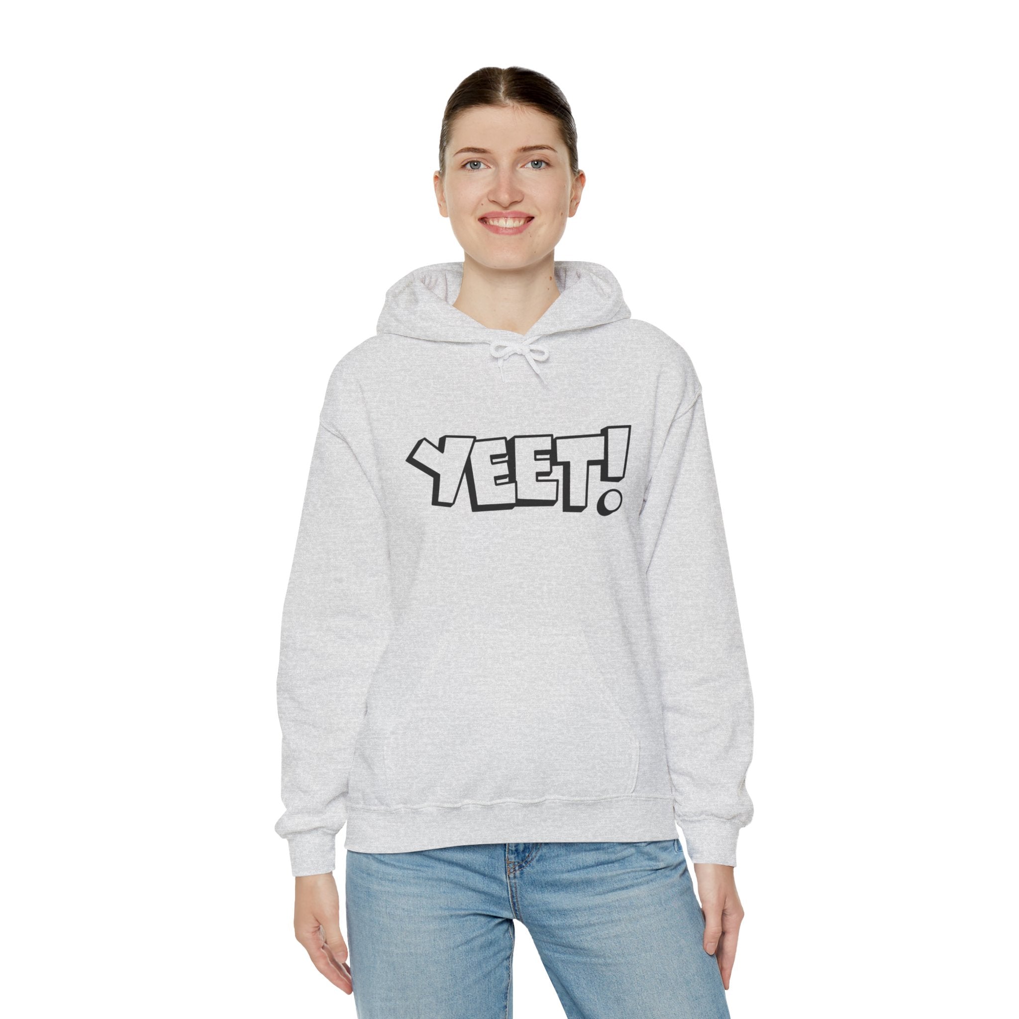 Yeet Graphic Hoodies, Gift for Her - Gift for Him, Sports Fan Wrestling Unisex Hooded Sweatshirt, Casual Outwear