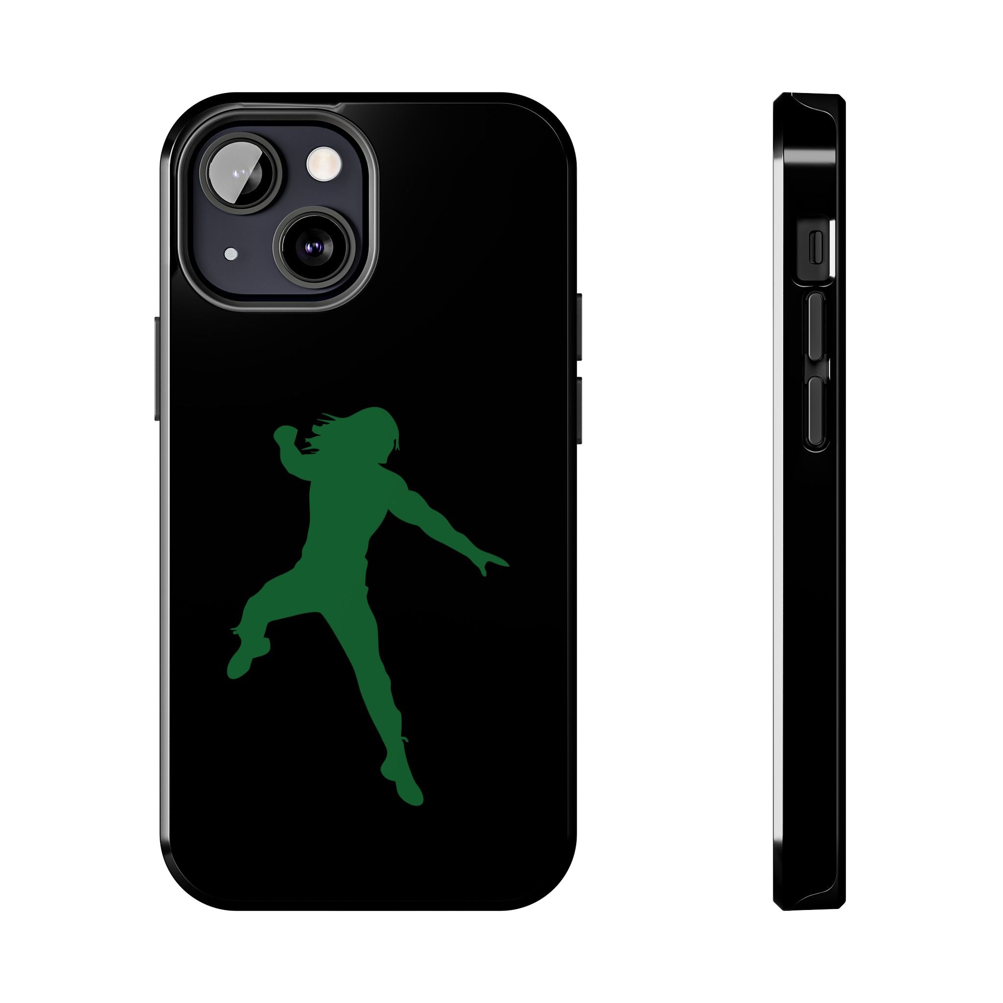 Roman Reigns Jump Green Graphic Design, iPhone and Samsung Case Cool Graphic Sports Fan Phone Case