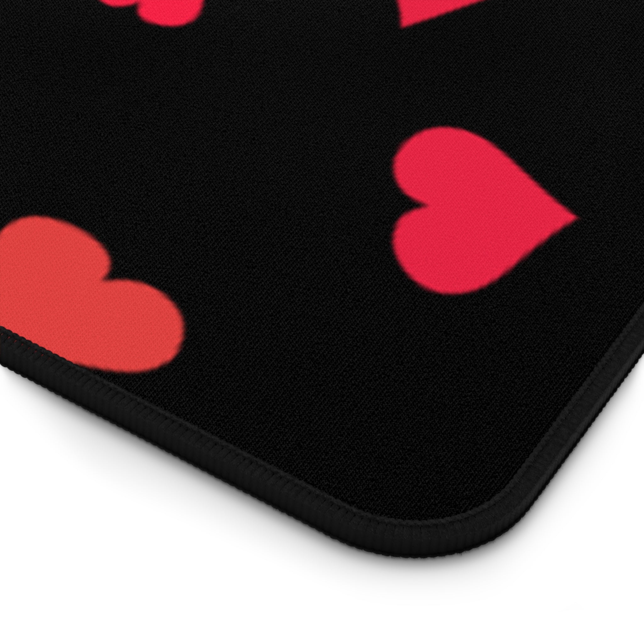 Heart, Valentines Gift, Mouse Pad, Desk Matt for Desktop, Cute Desk Pad Mat, XXL Large Mouse Pad for Desk, Anti-Slip Big Mousepad with Stitched Edges, Keyboard Pad Mouse Mat for Computer