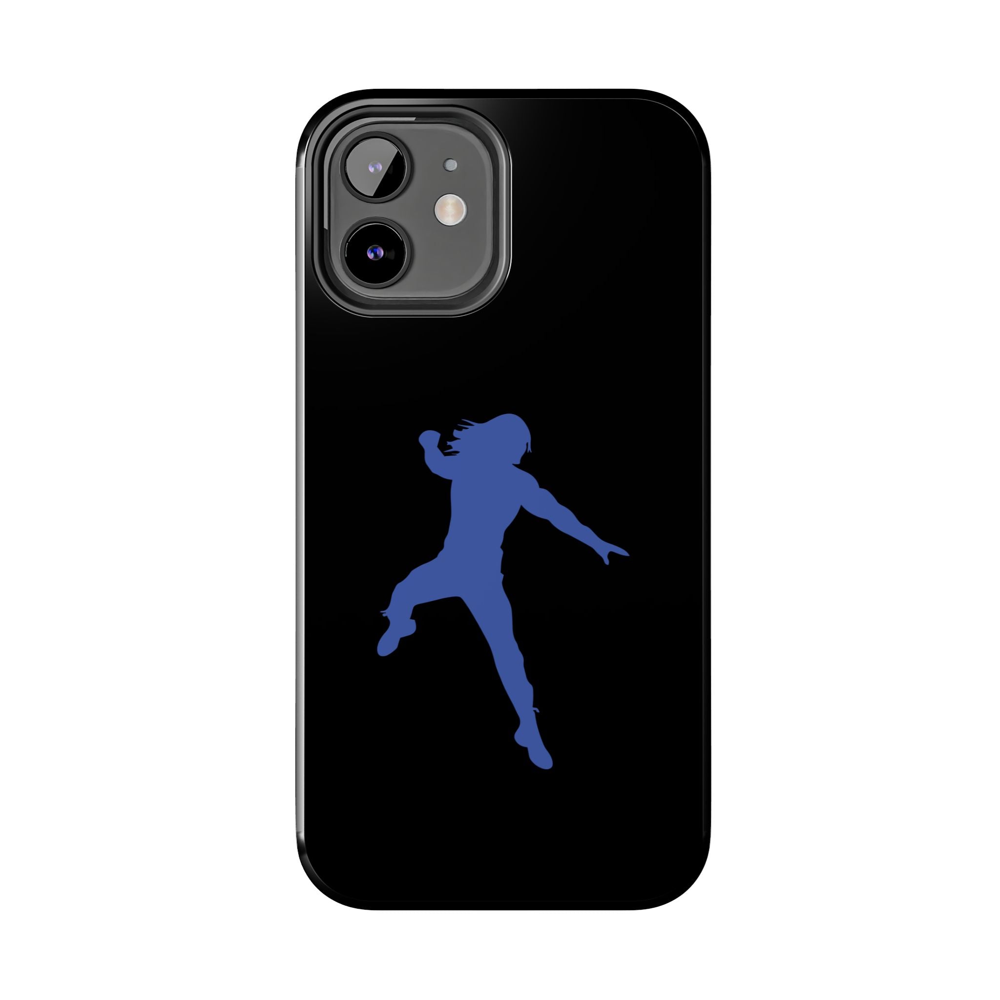 Roman Reigns Jump Blue Graphic Design, iPhone and Samsung Case Cool Graphic Sports Fan Phone Case