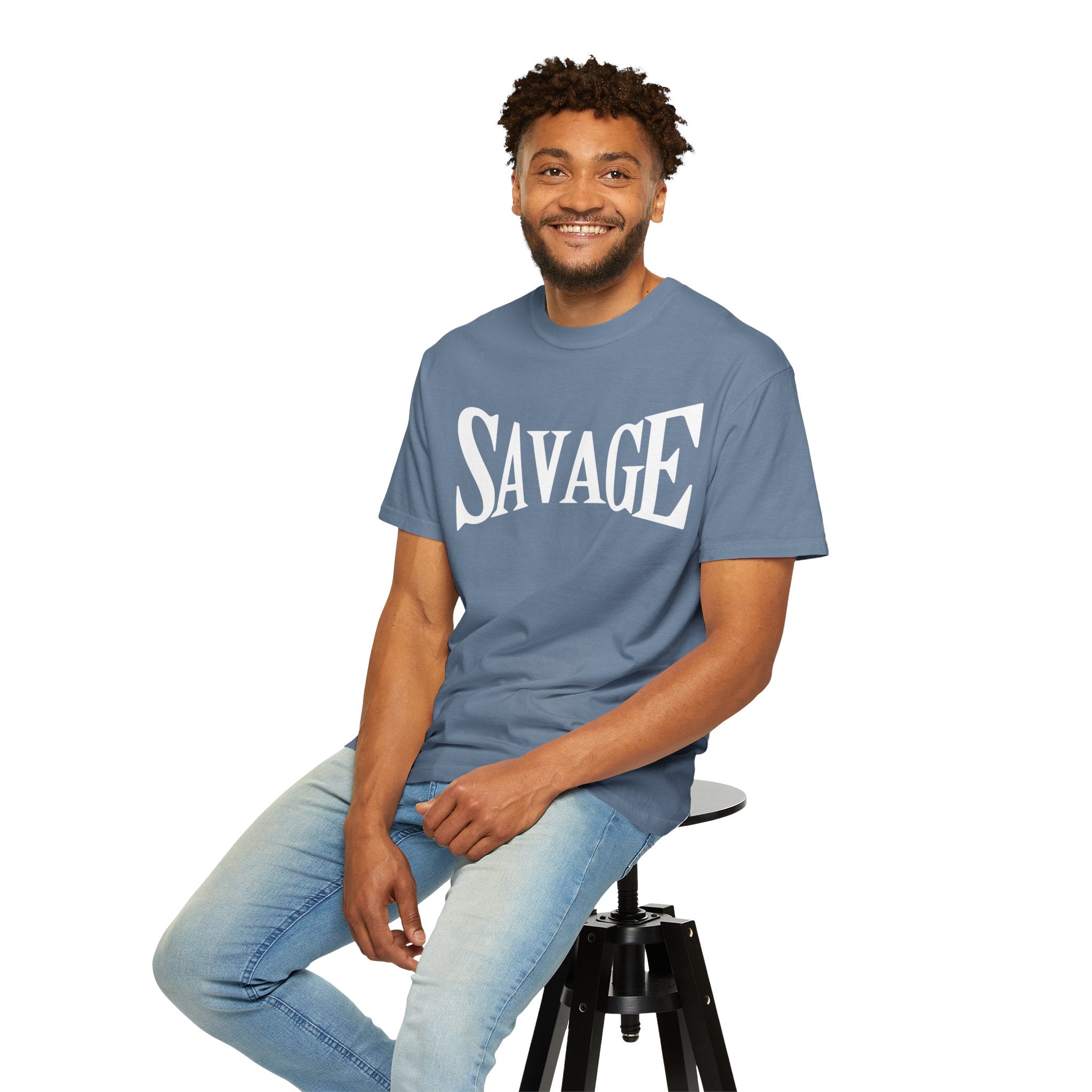 Savage, Graphic Design Unisex T-shirt, Casual Cotton Outwear, Gift for Him- Gift for Her, Stylish Tee, Cool Shirt, Trendy Apparel, Comfortable Top,