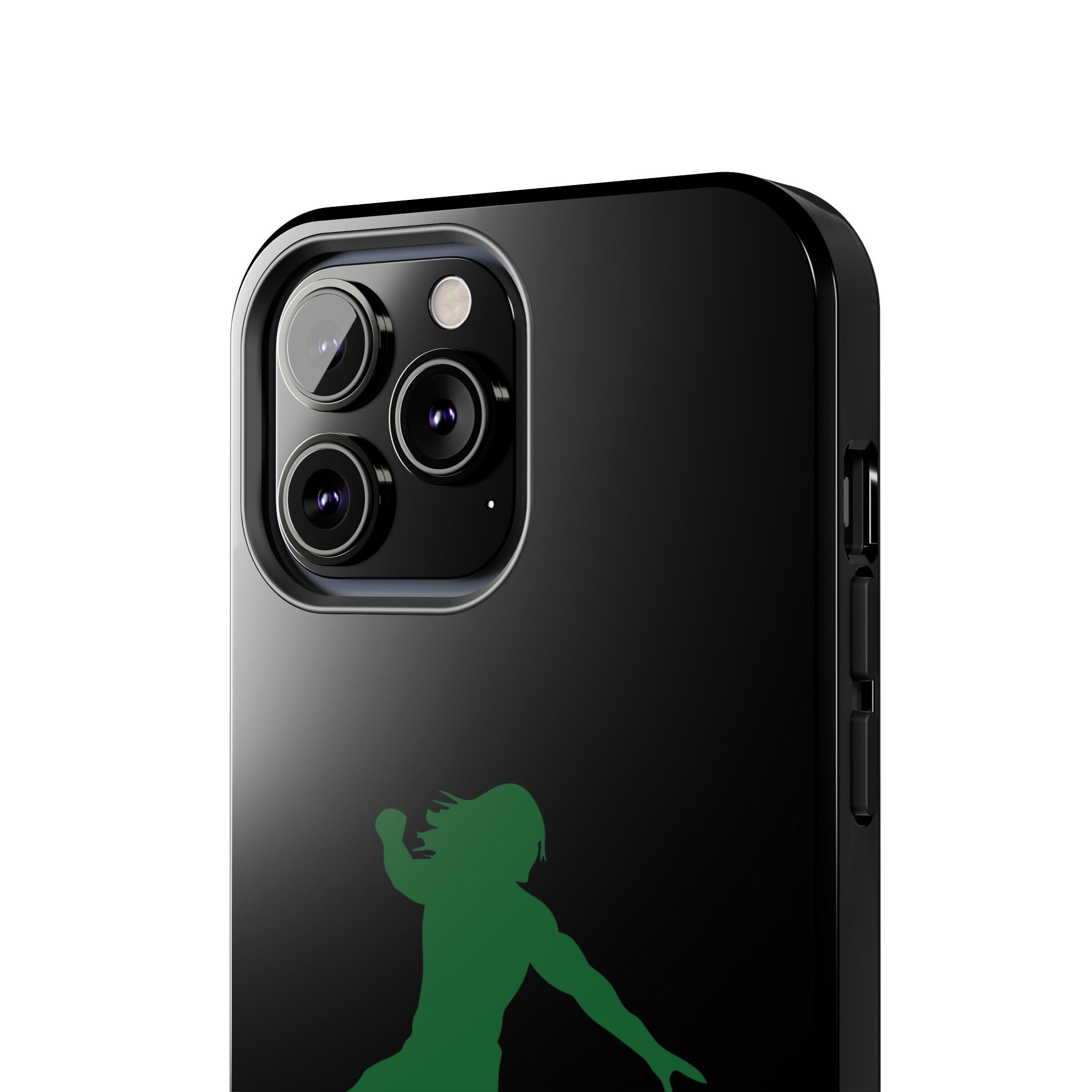 Roman Reigns Jump Green Graphic Design, iPhone and Samsung Case Cool Graphic Sports Fan Phone Case