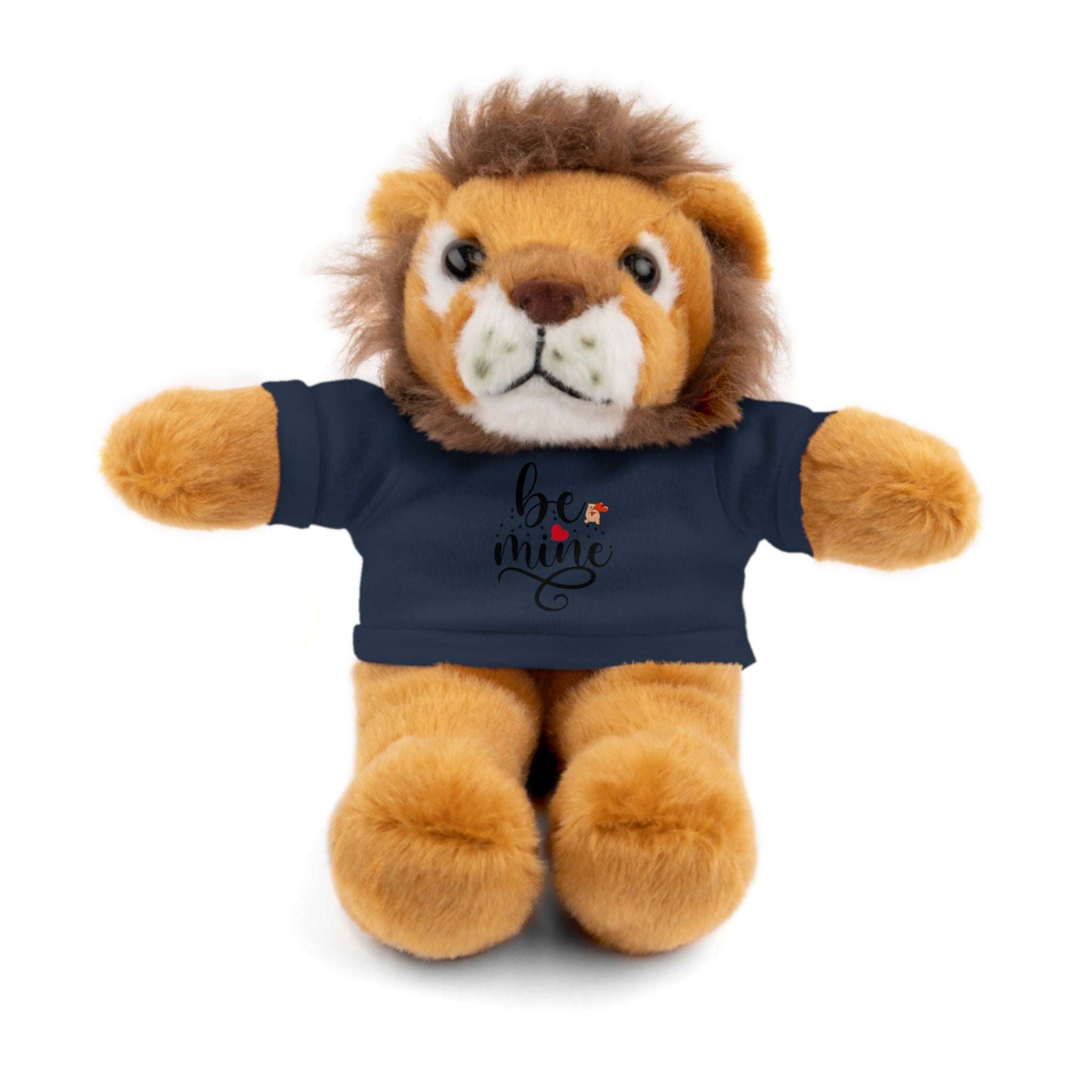 Lovely Panda Plushy, Be Mine, Stuffed Animals Shirt Printed, Suitable for Soft Valentine's Day Gift for Her, Him