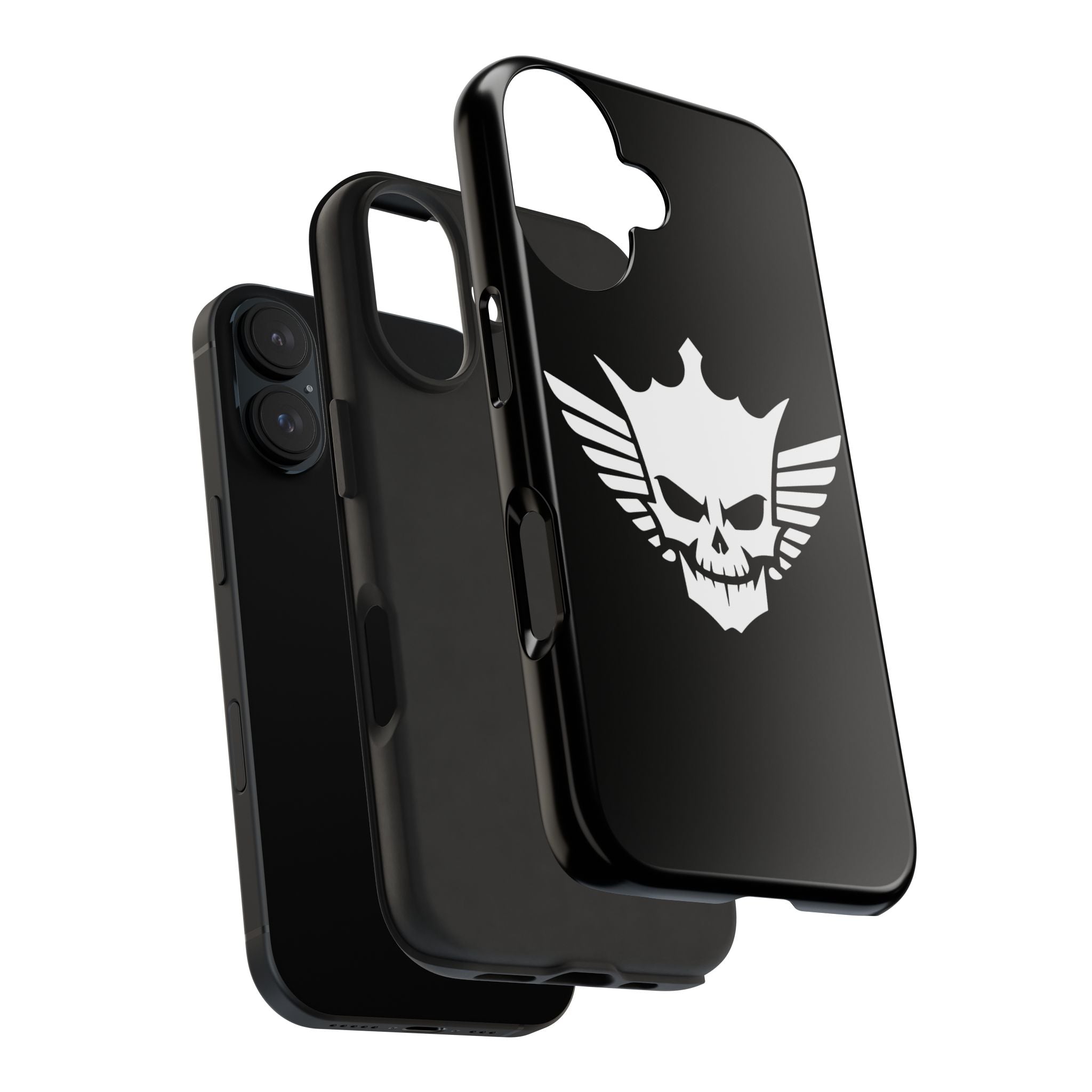 Cody Rhodes White Skull Design, iPhone and Samsung Case Cool Graphic Sports Fan Phone Case