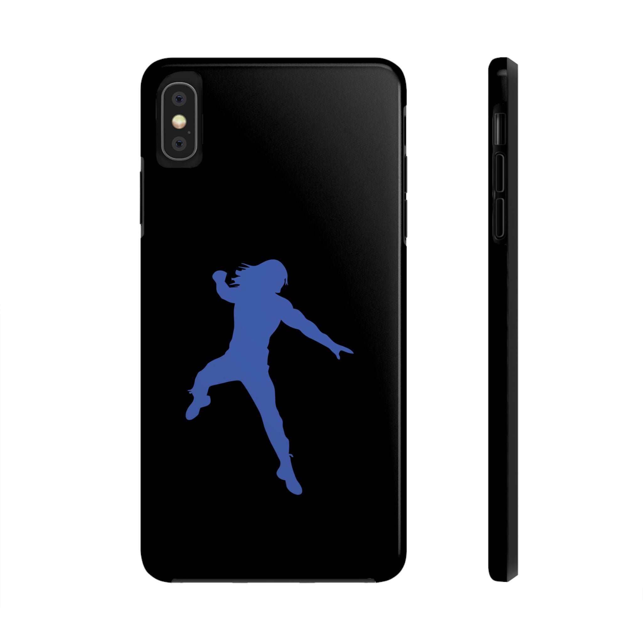 Roman Reigns Jump Blue Graphic Design, iPhone and Samsung Case Cool Graphic Sports Fan Phone Case