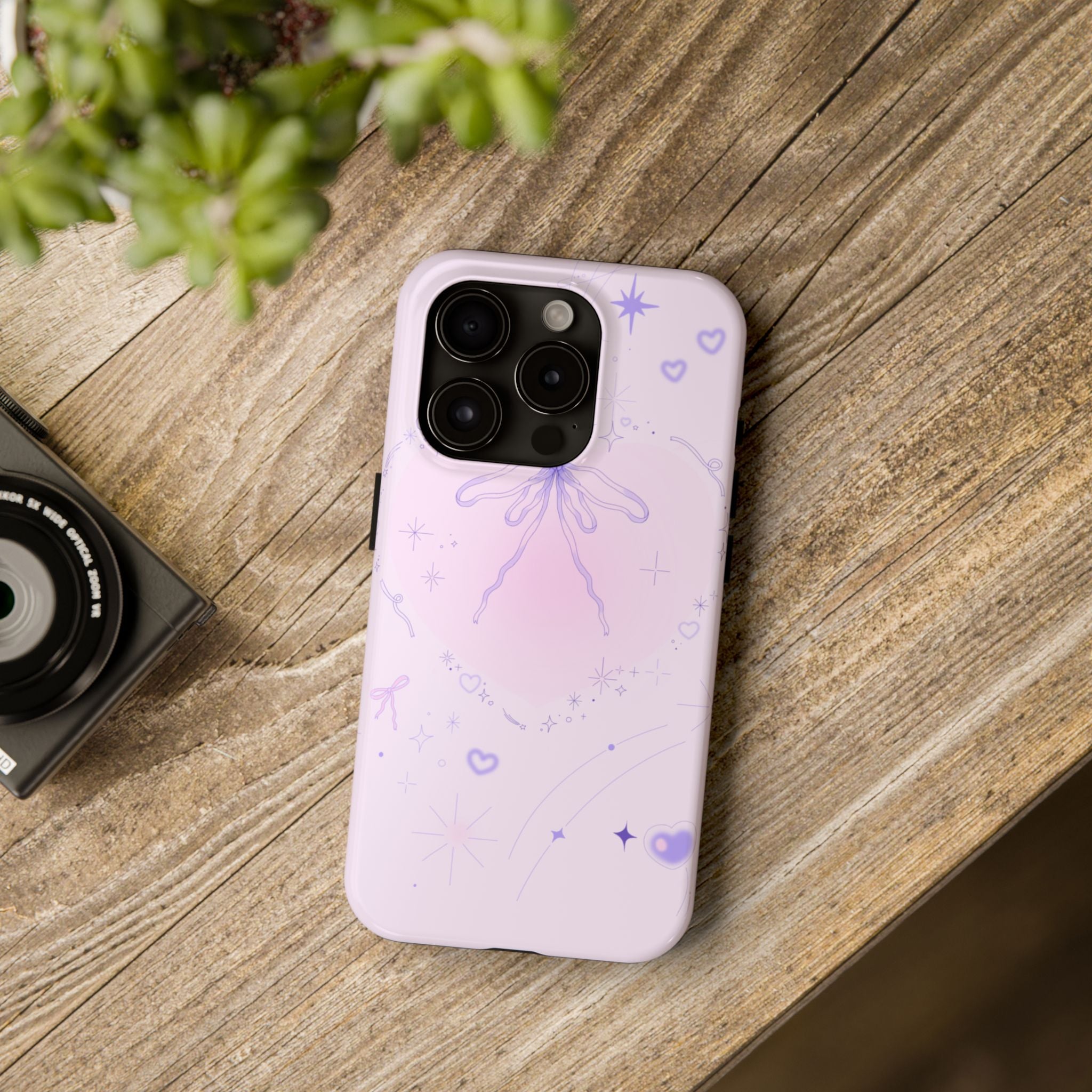 Pink Purple Delicate Fine Line Design, Elegant Phone Cases, Stylish Phone Covers, Chic Phone Protectors, Fashionable Case for Her, Trendy Smartphone Accessories