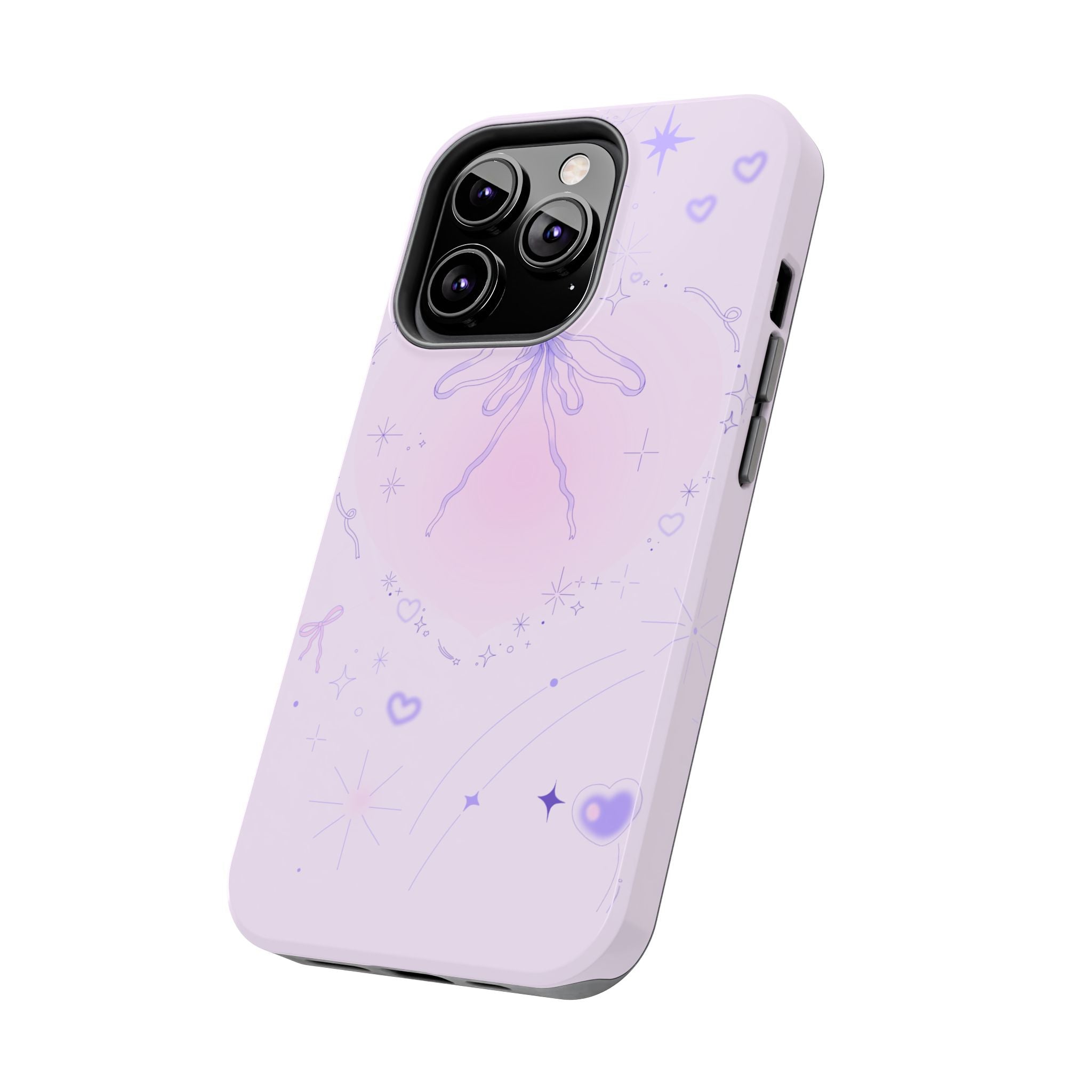 Pink Purple Delicate Fine Line Design, Elegant Phone Cases, Stylish Phone Covers, Chic Phone Protectors, Fashionable Case for Her, Trendy Smartphone Accessories