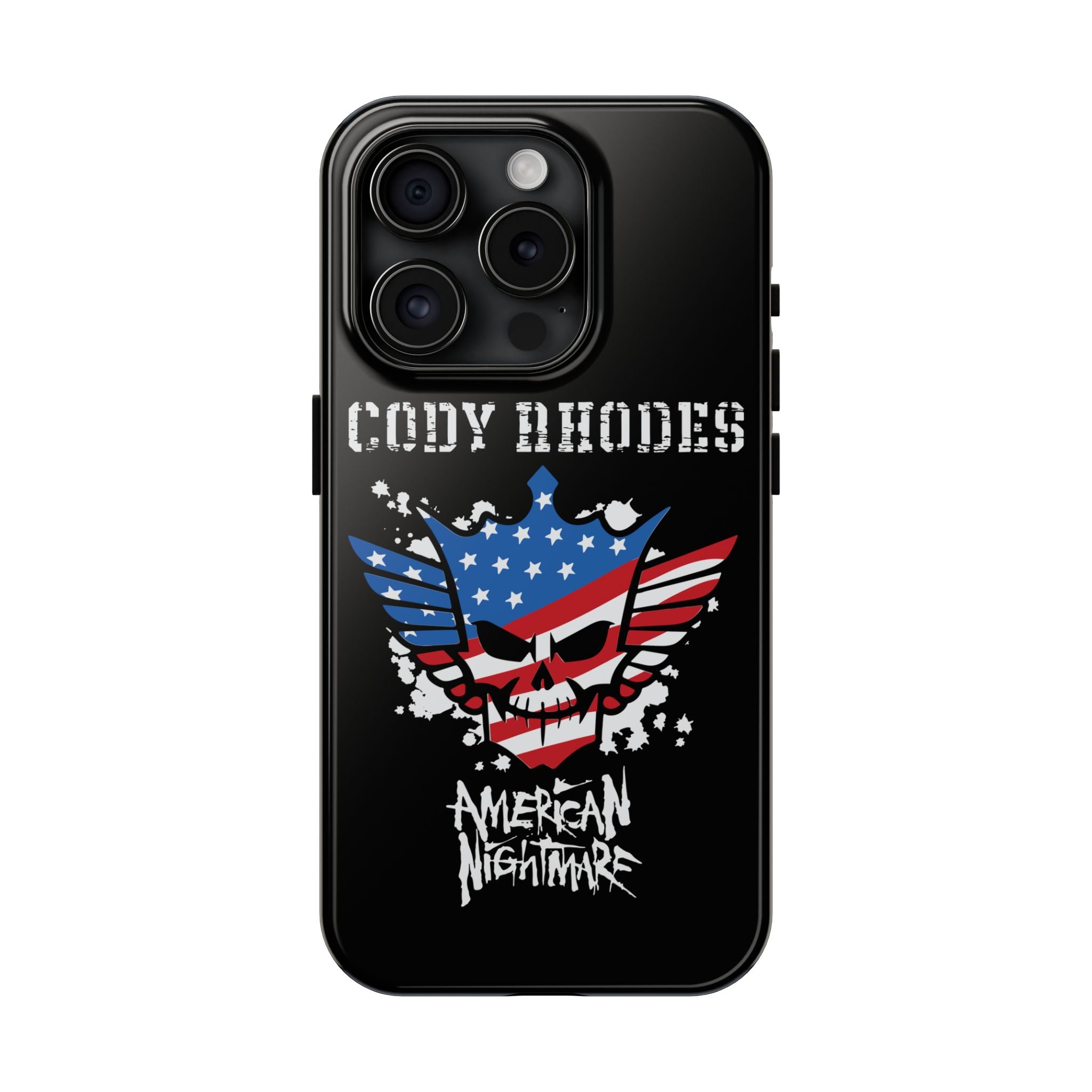 Cody Rhodes, American Nightmare, iPhone and Samsung Case Cool Graphic Sports Fan Phone Case