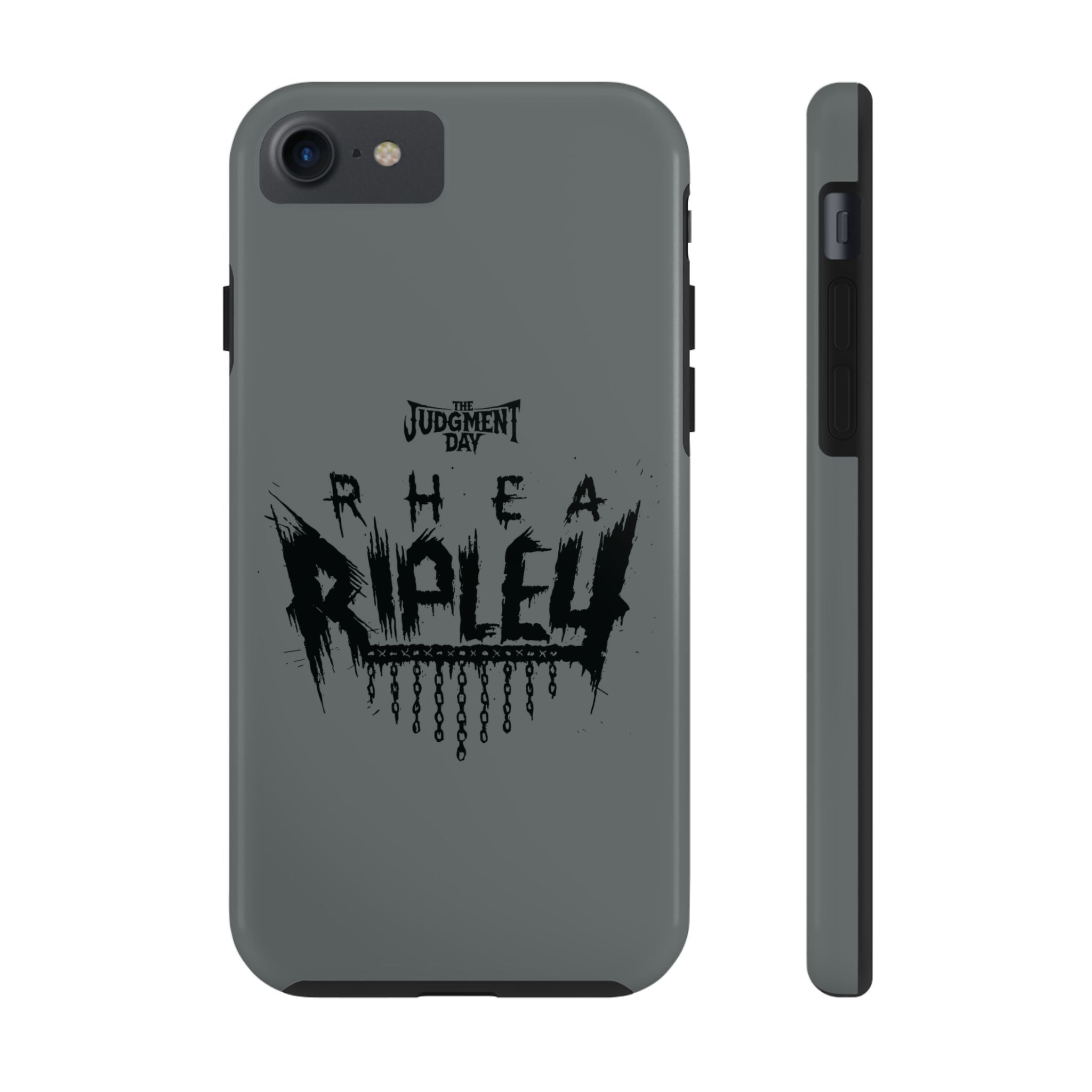 Rhea Ripley Black Graphic Design, iPhone and Samsung Case Cool Graphic Sports Fan Phone Case