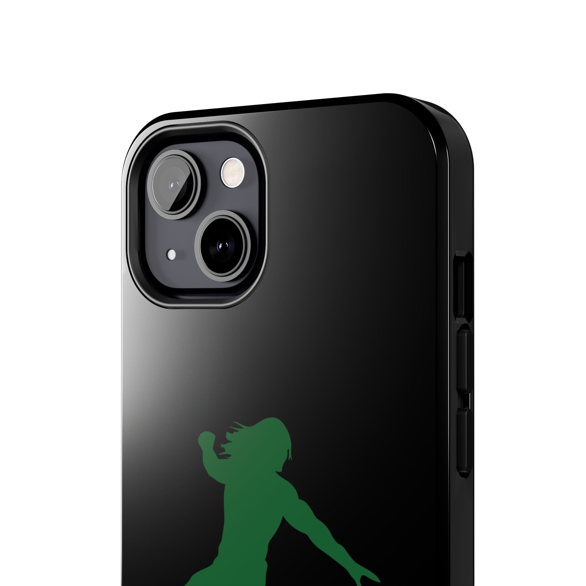 Roman Reigns Jump Green Graphic Design, iPhone and Samsung Case Cool Graphic Sports Fan Phone Case