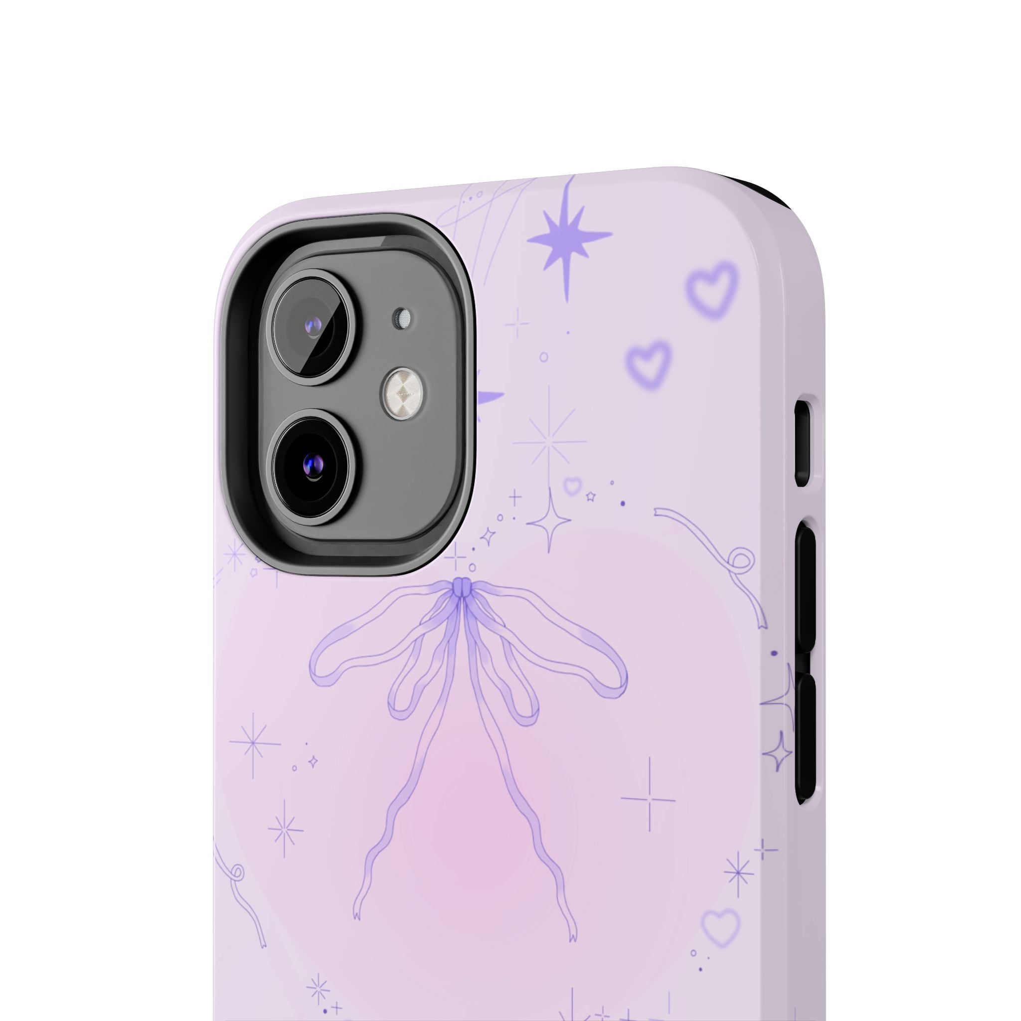 Pink Purple Delicate Fine Line Design, Elegant Phone Cases, Stylish Phone Covers, Chic Phone Protectors, Fashionable Case for Her, Trendy Smartphone Accessories