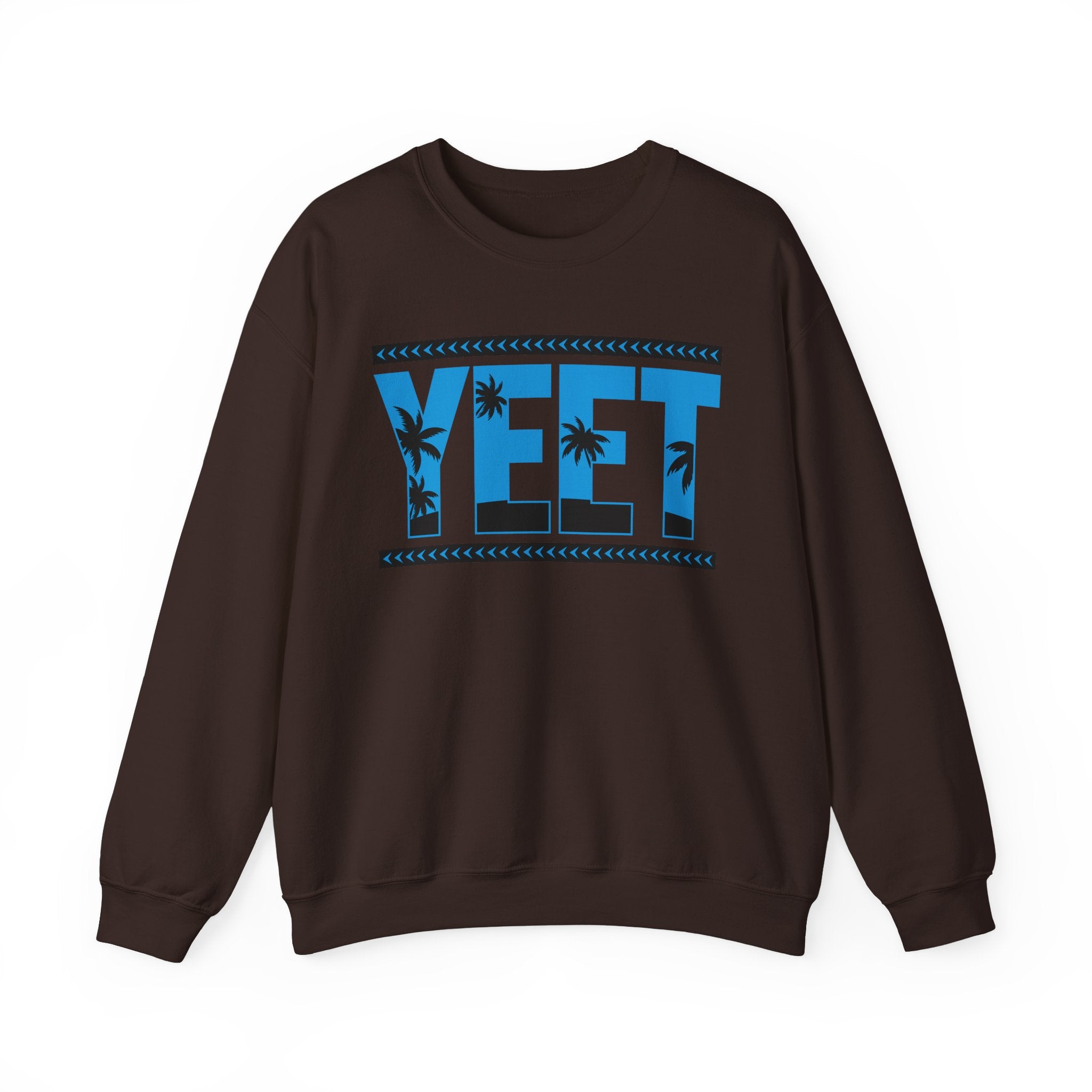 Blue Black Yeet Sweatshirt, Wrestling Fan Unisex Sweatshirt - Gift for Him or Her, Casual Outwear, Heavy Blend Crewneck Sweatshirt