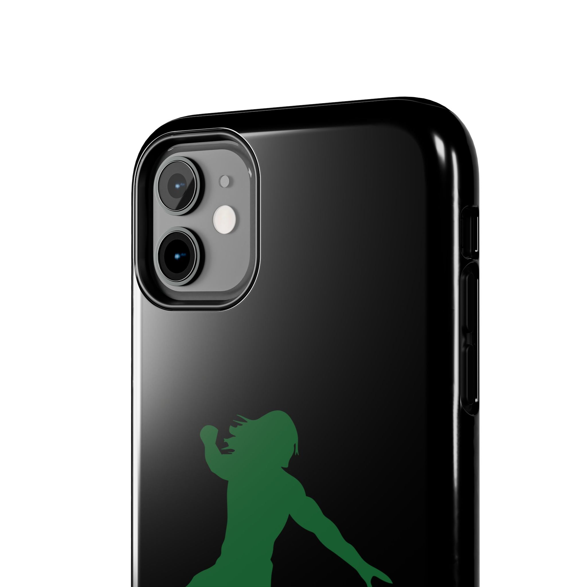 Roman Reigns Jump Green Graphic Design, iPhone and Samsung Case Cool Graphic Sports Fan Phone Case