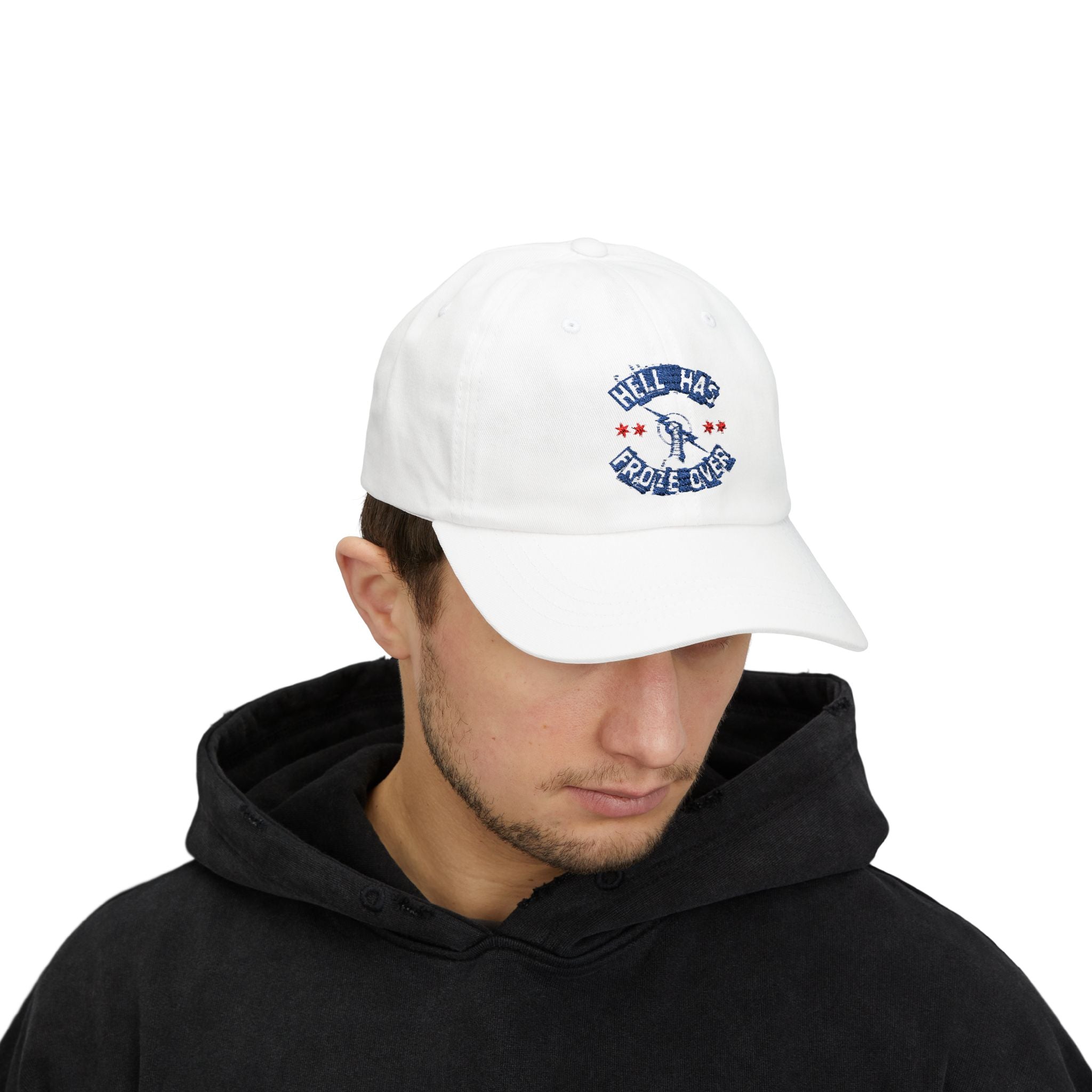 " Hell Has Froze Over " Sports Fan, Wrestling Dad Cap for Her and Him - Unisex Classic