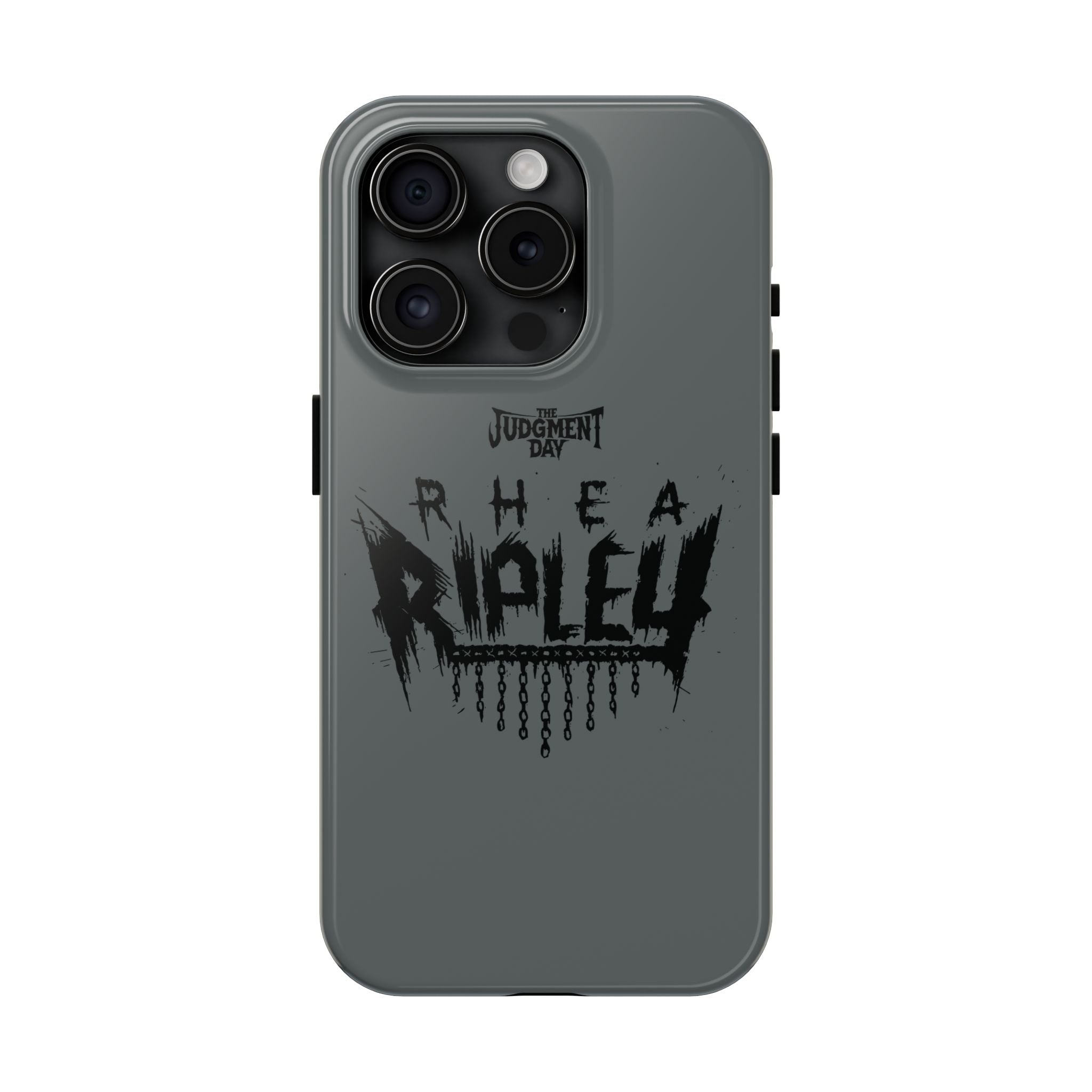 Rhea Ripley Black Graphic Design, iPhone and Samsung Case Cool Graphic Sports Fan Phone Case