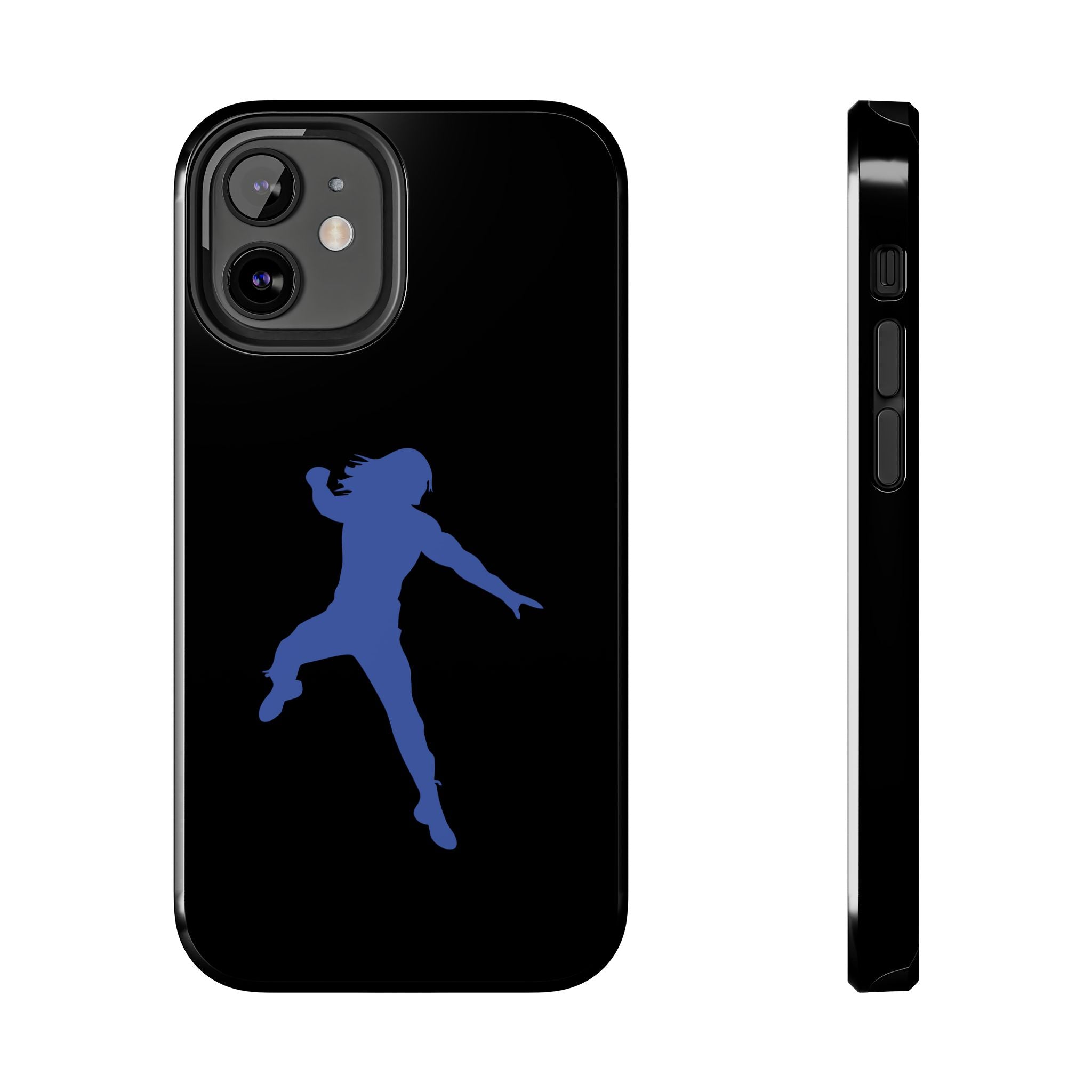 Roman Reigns Jump Blue Graphic Design, iPhone and Samsung Case Cool Graphic Sports Fan Phone Case