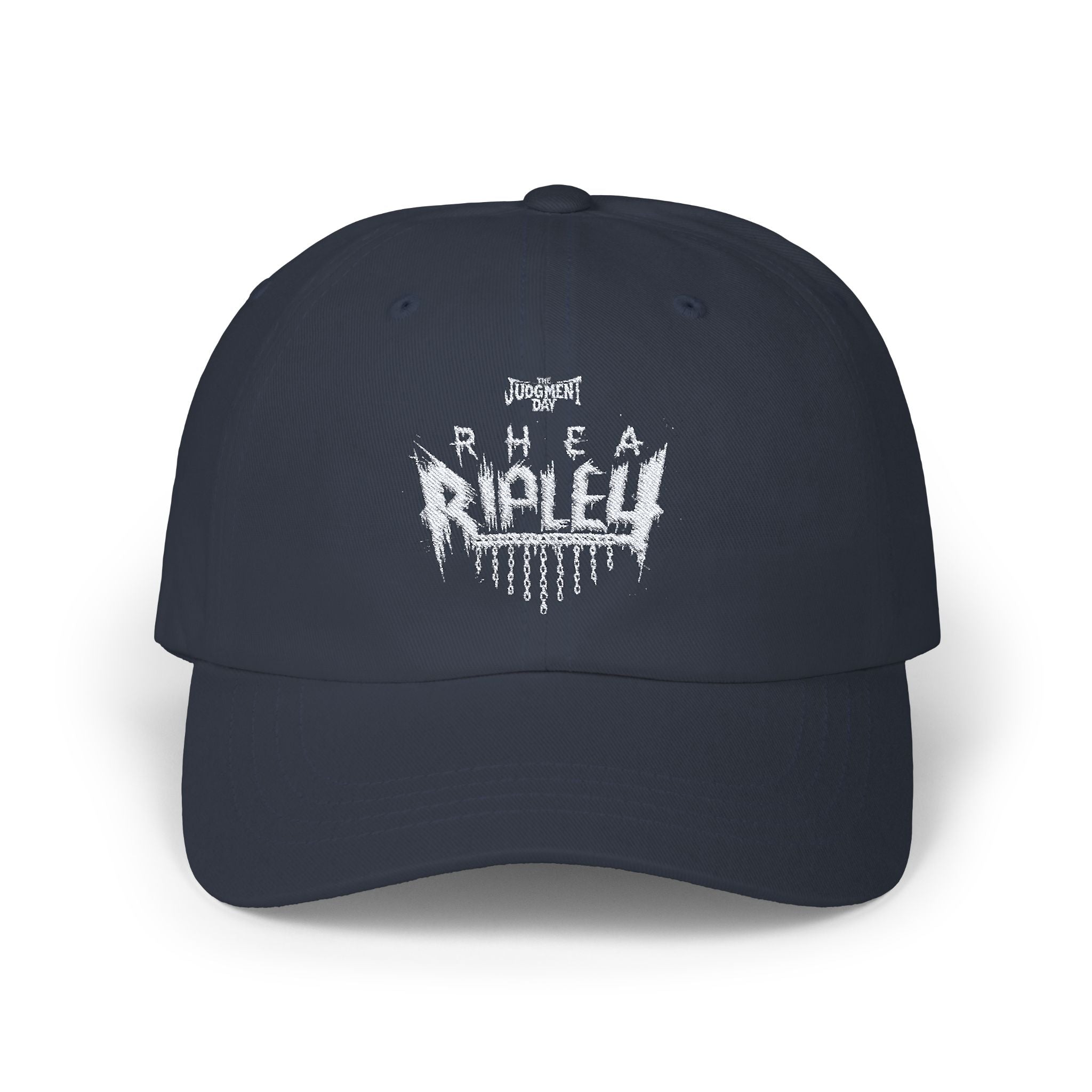 Rhea Ripley "The Judgement Day"  Graphic White Design, Sports Fan, Wrestling Dad Cap for Her and Him - Unisex Classic