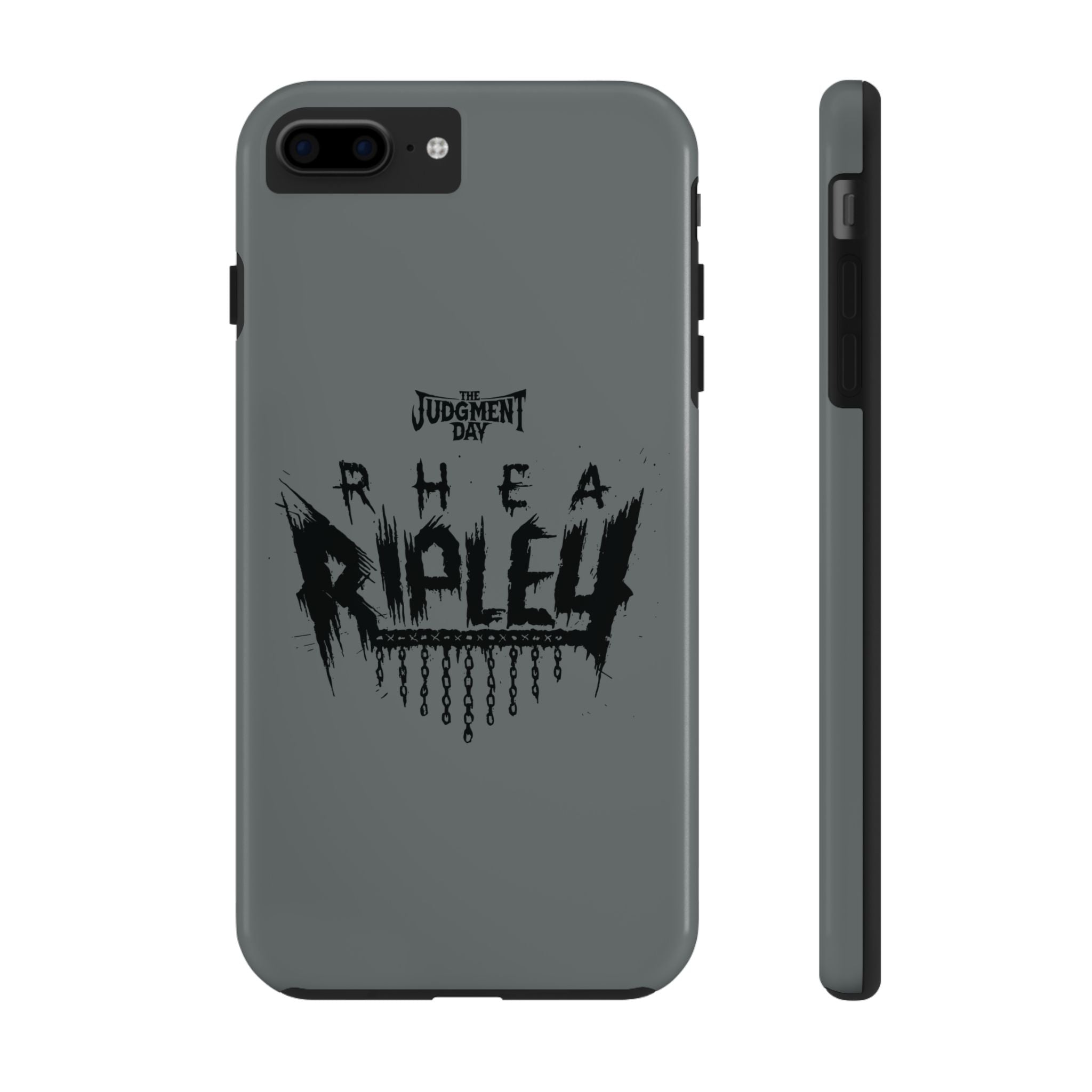 Rhea Ripley Black Graphic Design, iPhone and Samsung Case Cool Graphic Sports Fan Phone Case