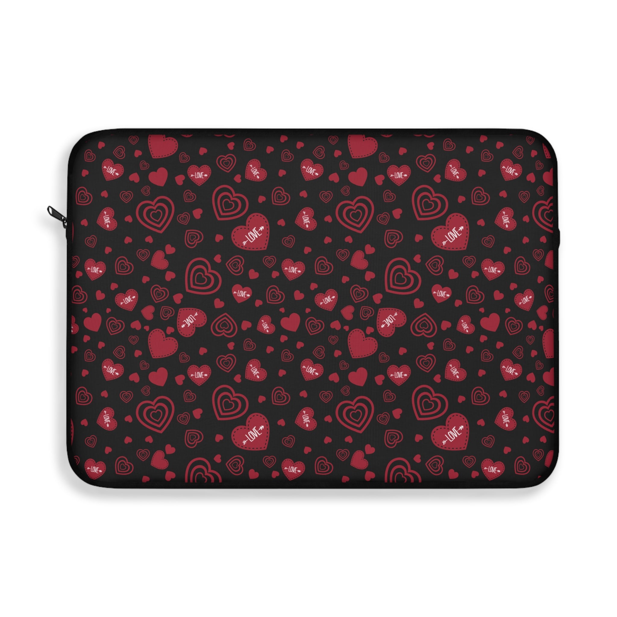 Valentine Love Laptop Carrying Case, Computer Sleeve | Patchwork Cottage, Laptop Sleeve - Valentine's Day Gift