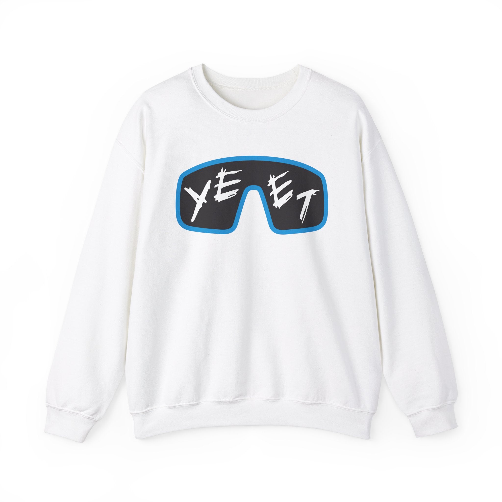 Yeet Glasses Sweatshirt, Wrestling Fan Unisex Sweatshirt - Gift for Him or Her, Casual Outwear, Heavy Blend Crewneck Sweatshirt