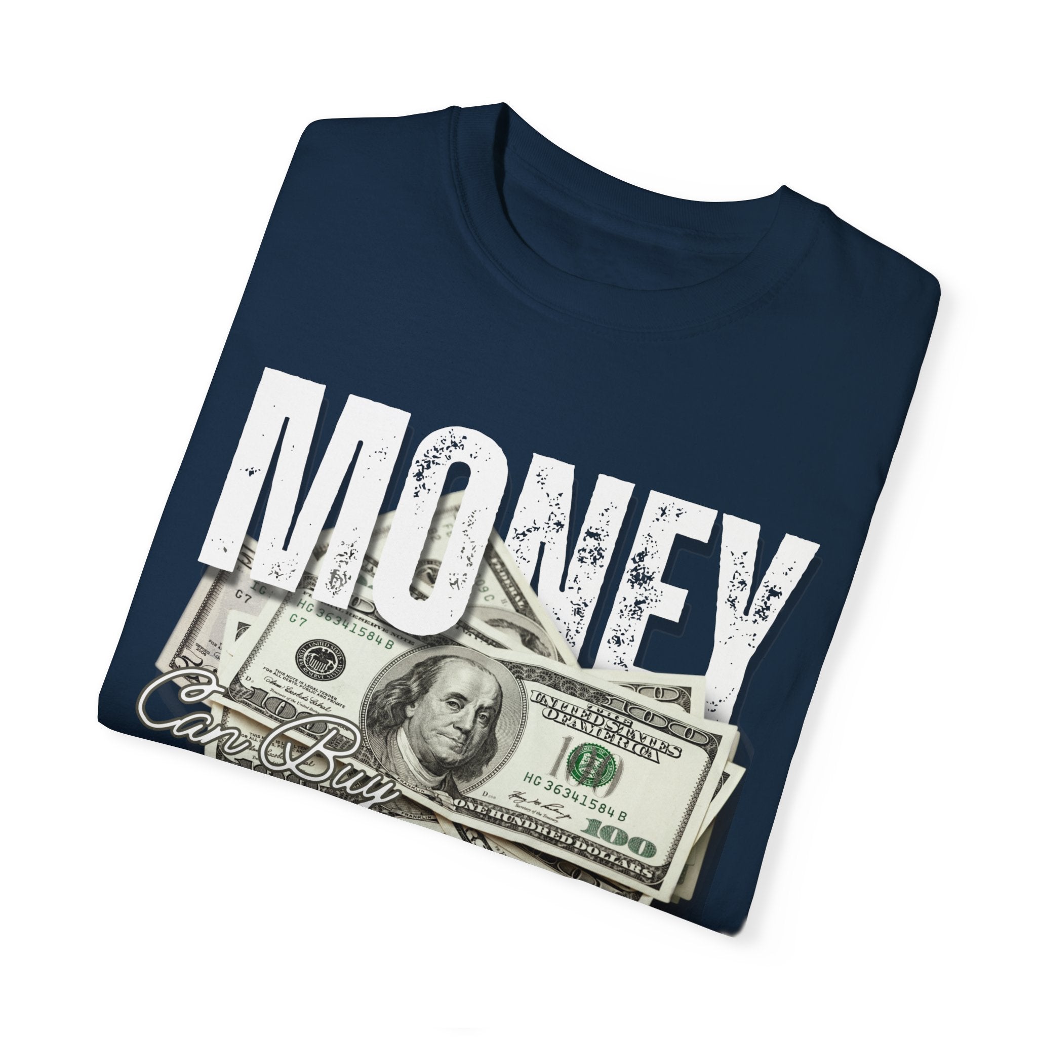 Money Can Buy Happiness, Graphic Design Unisex T-shirt, Casual Cotton Outwear, Gift for Him- Gift for Her, Stylish Tee, Cool Shirt, Trendy Apparel, Comfortable Top,