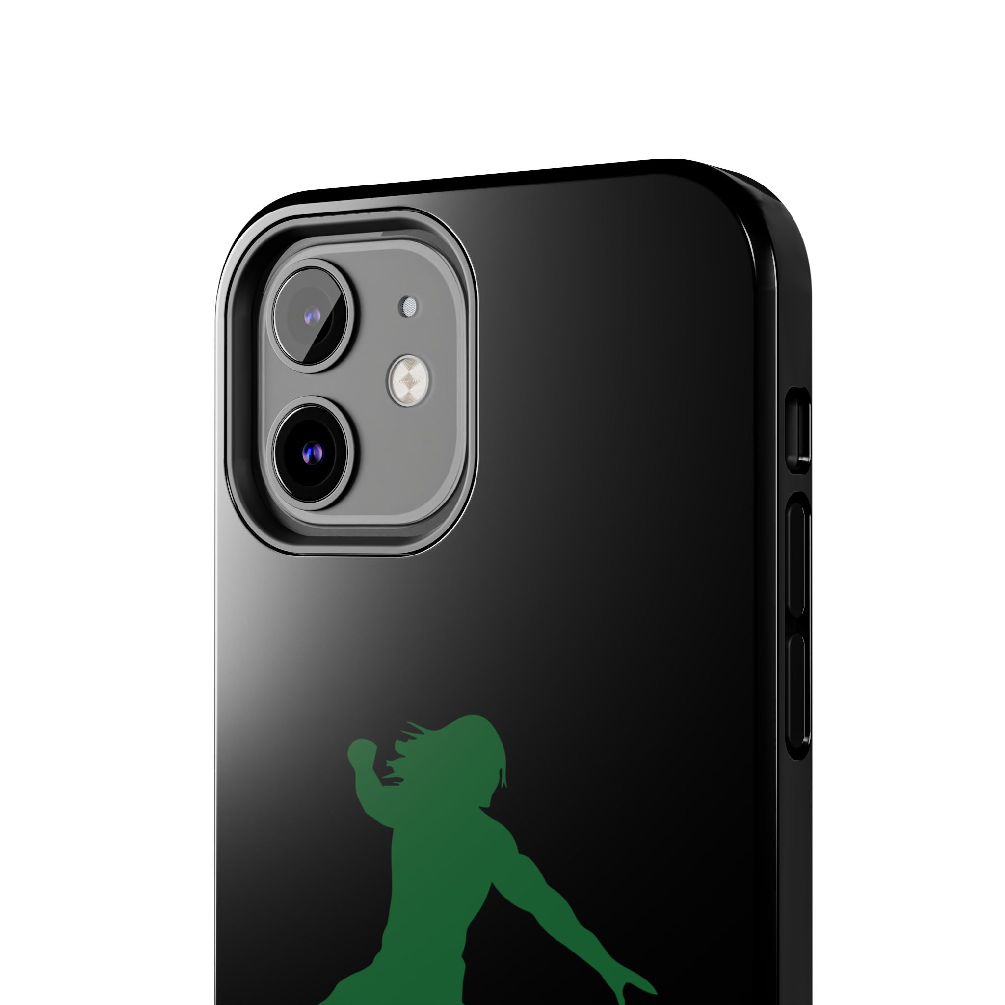 Roman Reigns Jump Green Graphic Design, iPhone and Samsung Case Cool Graphic Sports Fan Phone Case