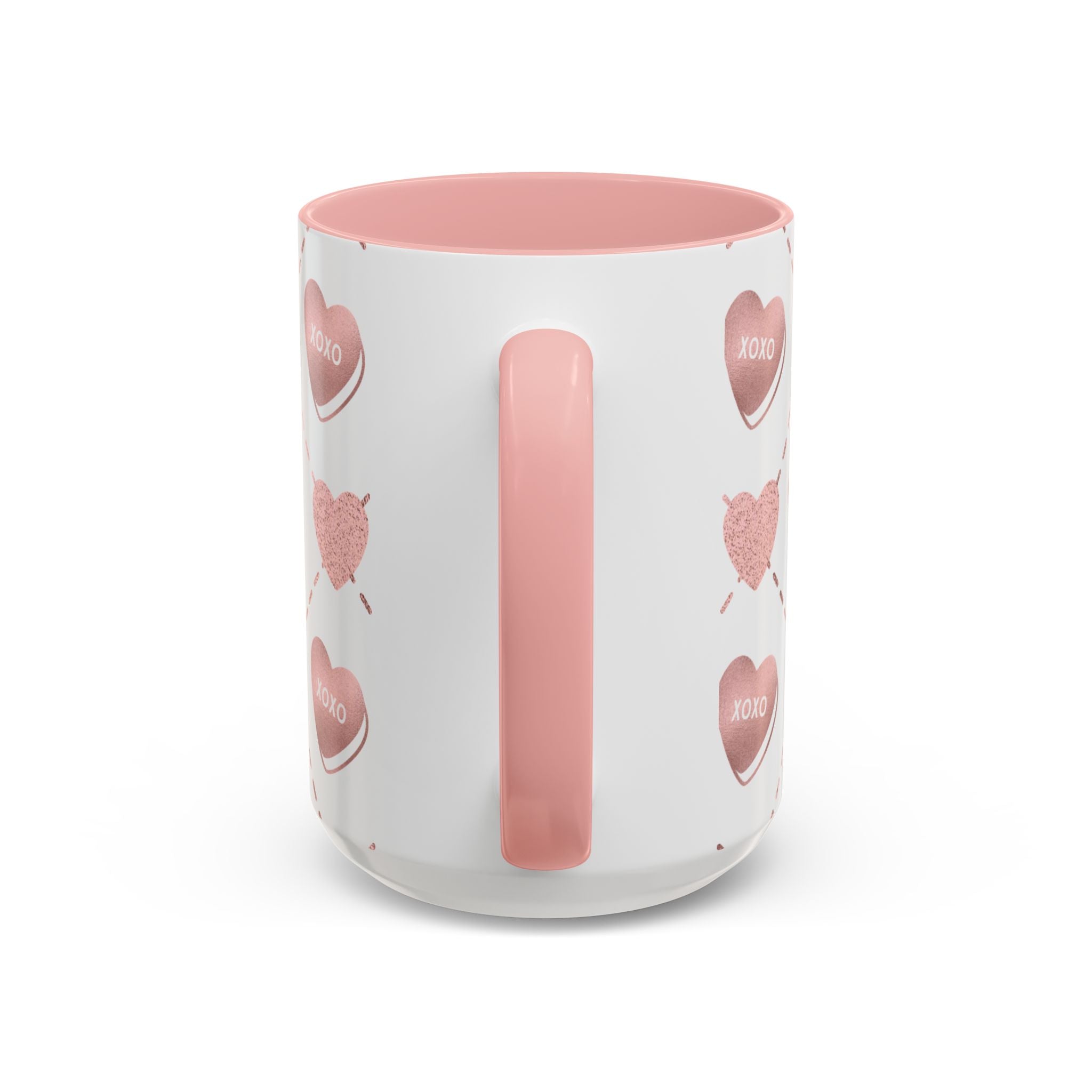 Pink Valentine's Design,  Holiday Drinkware, Valentines, Christmas Birthday Gifts for Couples, Her Boyfriend Girlfriend, Coffee Mug for Valentines Day,