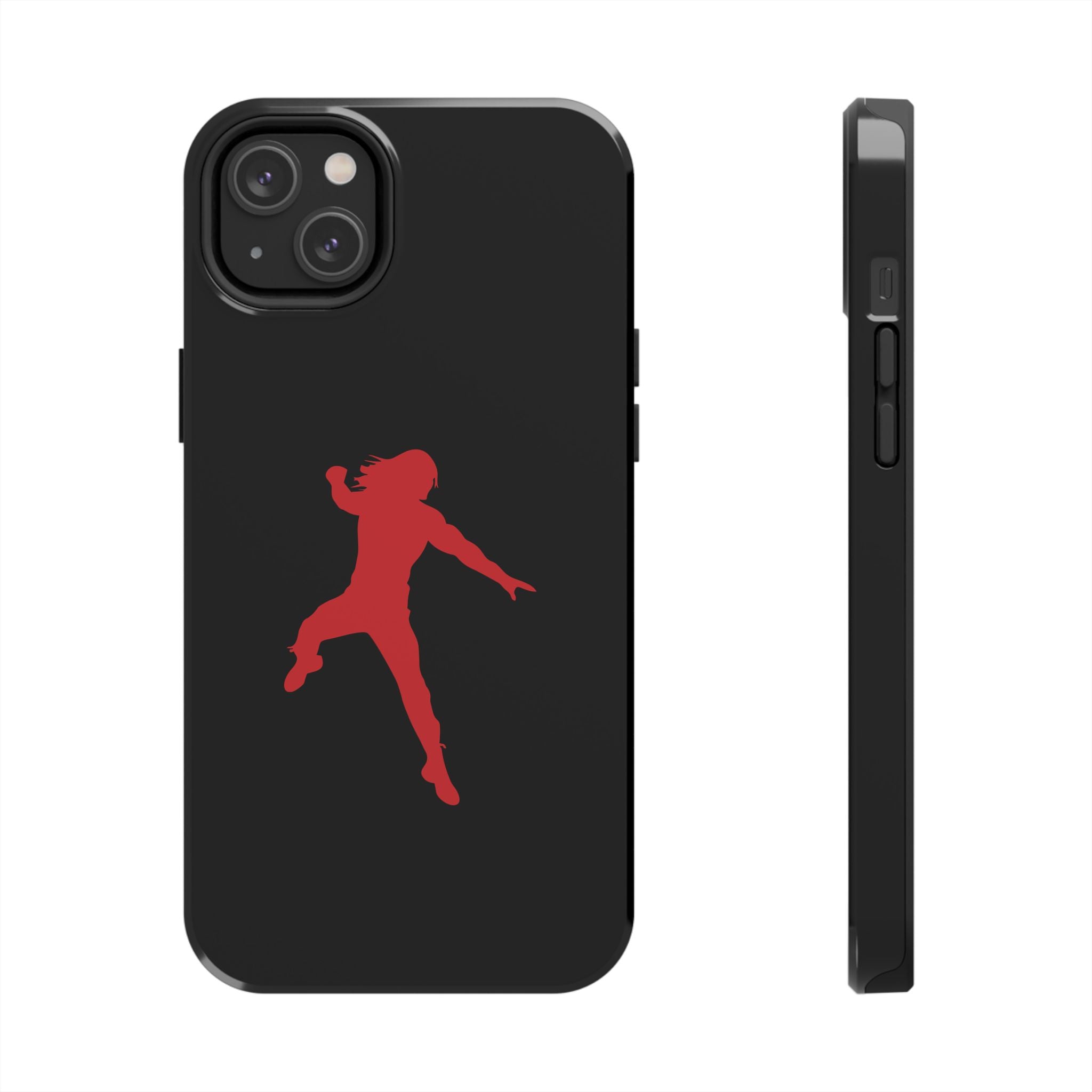 Roman Reigns Jump Red Graphic Design, iPhone and Samsung Case Cool Graphic Sports Fan Phone Case