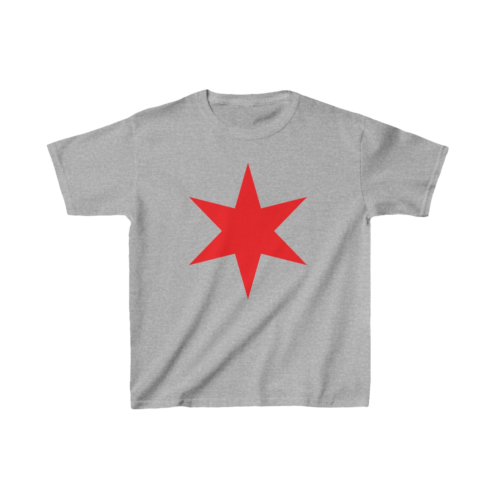 Chicago Star Shirt, Unisex Kids Shirt, Sports Fan T-Shirt, Best Gift for Kids,  Cotton Shirt for Kids, Graphic Kids Shirt