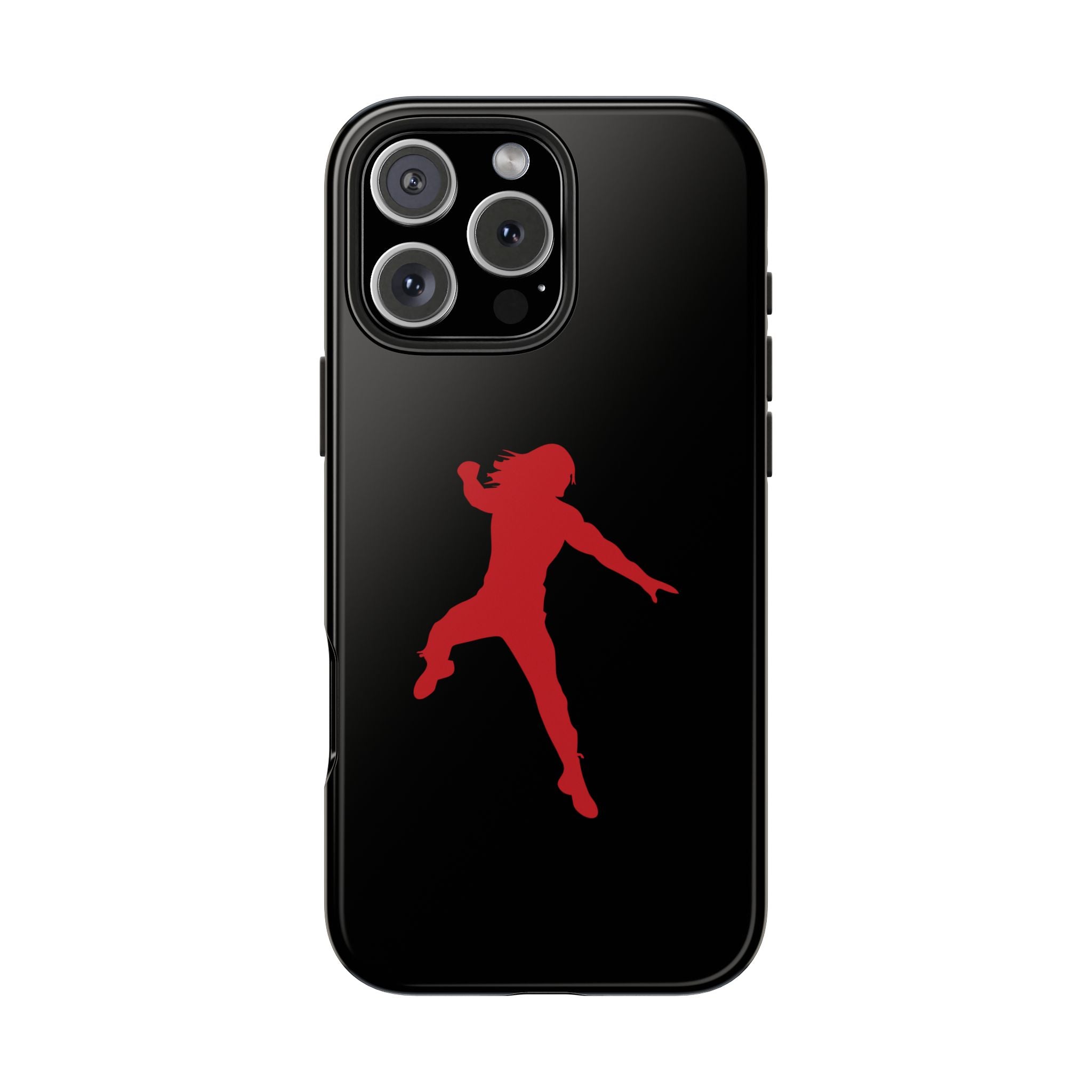 Roman Reigns Jump Red Graphic Design, iPhone and Samsung Case Cool Graphic Sports Fan Phone Case