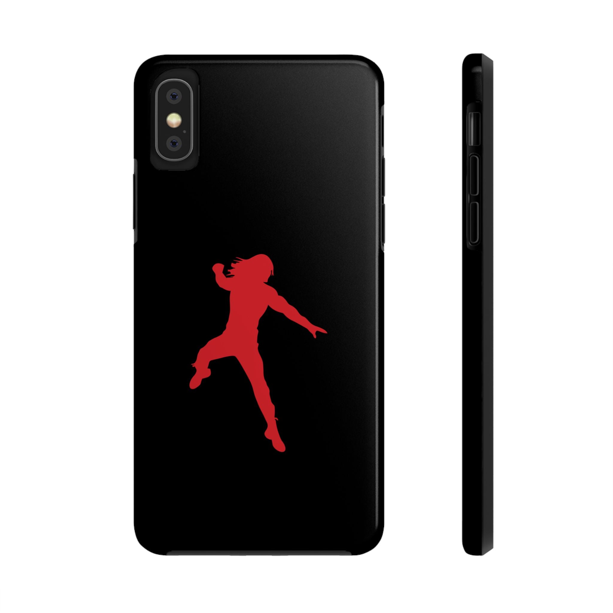 Roman Reigns Jump Red Graphic Design, iPhone and Samsung Case Cool Graphic Sports Fan Phone Case