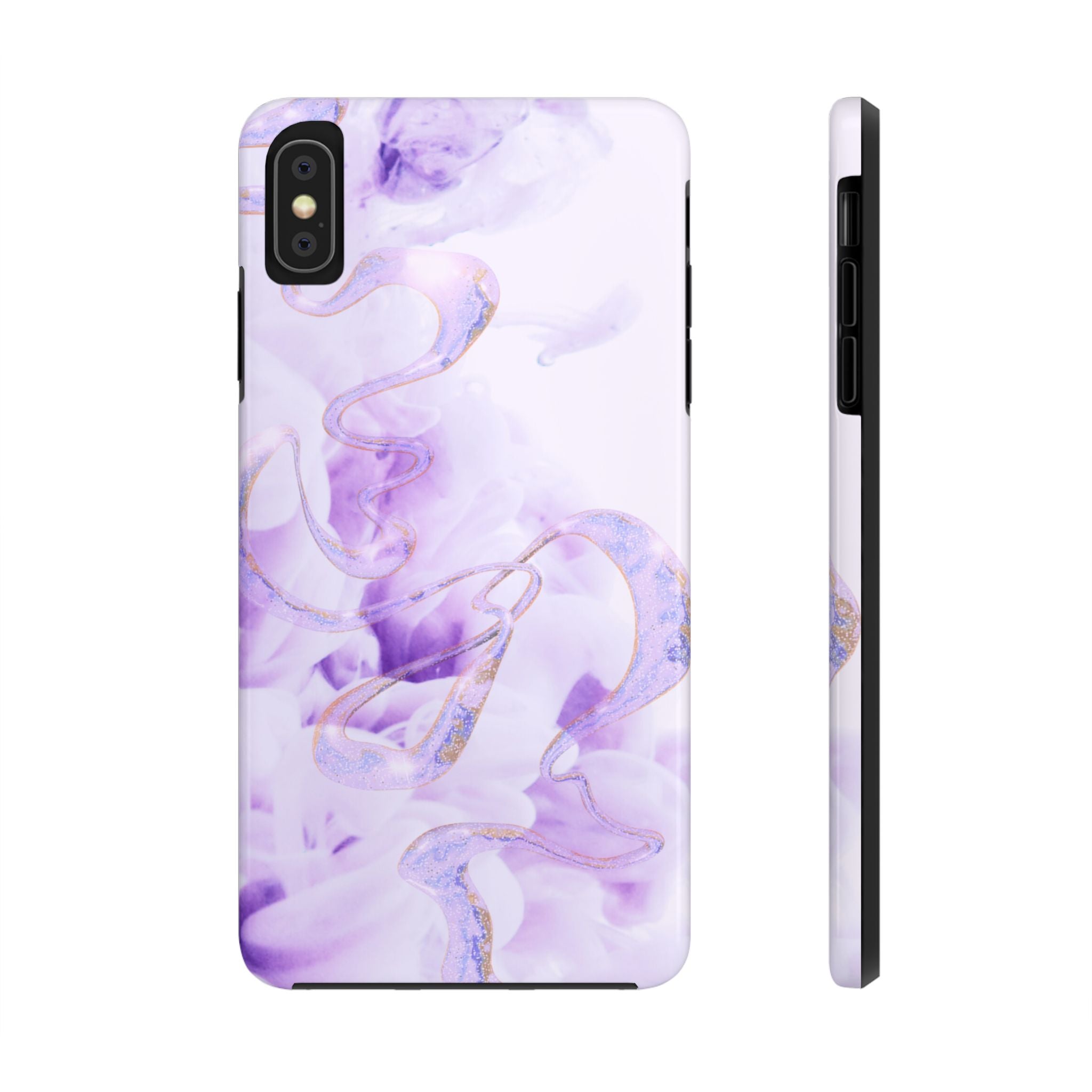 Abstract Purple Fluid Design, Elegant Phone Cases, Stylish Phone Covers, Chic Phone Protectors, Fashionable Case for Her, Trendy Smartphone Accessories