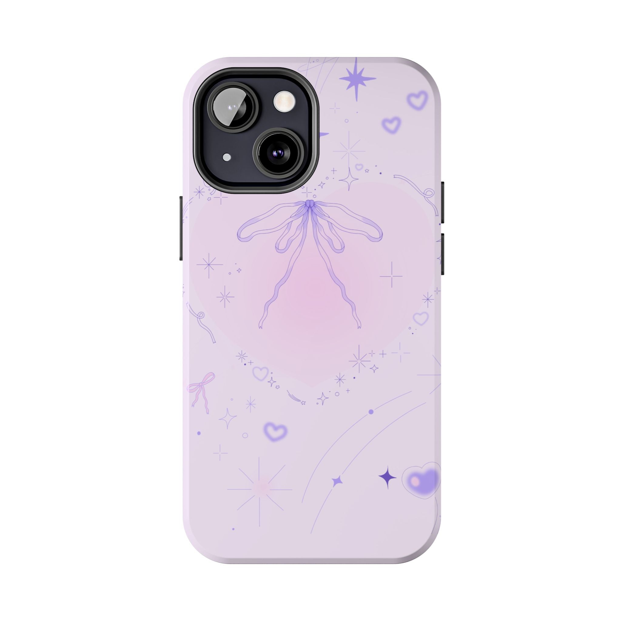 Pink Purple Delicate Fine Line Design, Elegant Phone Cases, Stylish Phone Covers, Chic Phone Protectors, Fashionable Case for Her, Trendy Smartphone Accessories