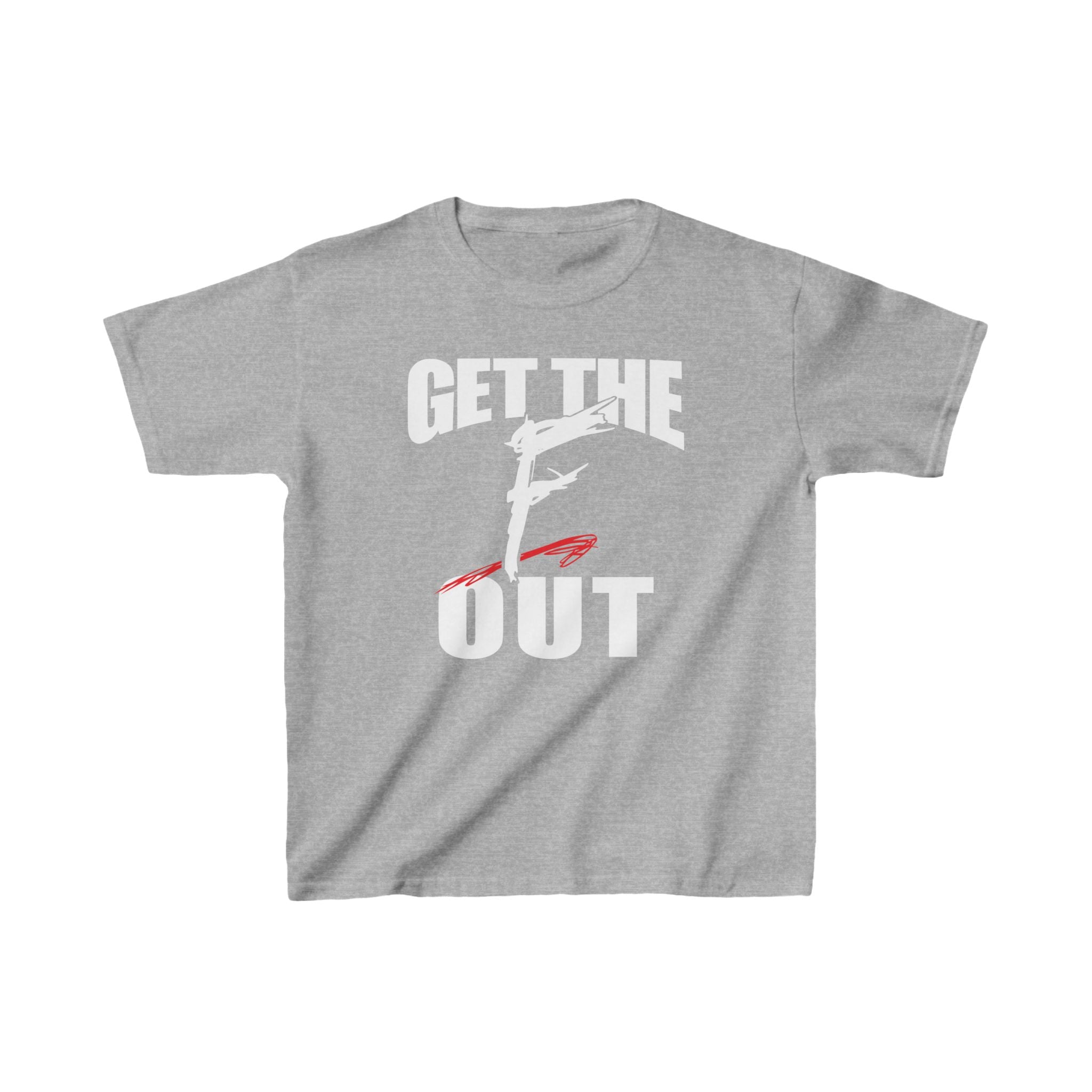 Get The F Out, Wrestling Fan Shirt, Unisex Kids Shirt, Sports Fan T-Shirt, Best Gift for Kids,  Cotton Shirt for Kids, Graphic Kids Shirt