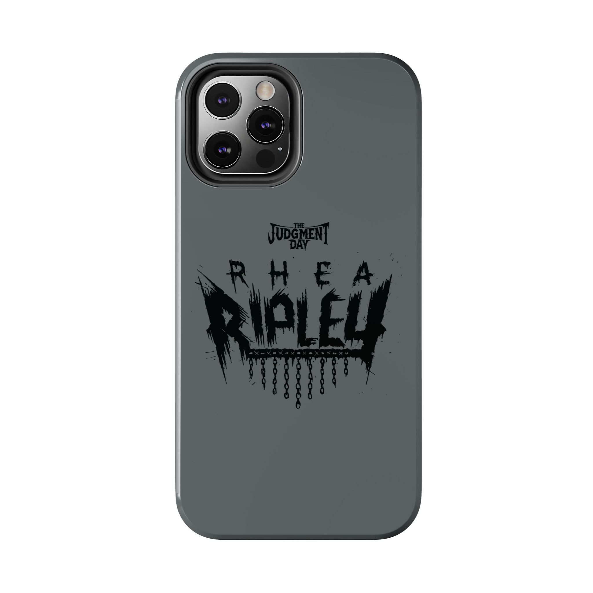 Rhea Ripley Black Graphic Design, iPhone and Samsung Case Cool Graphic Sports Fan Phone Case