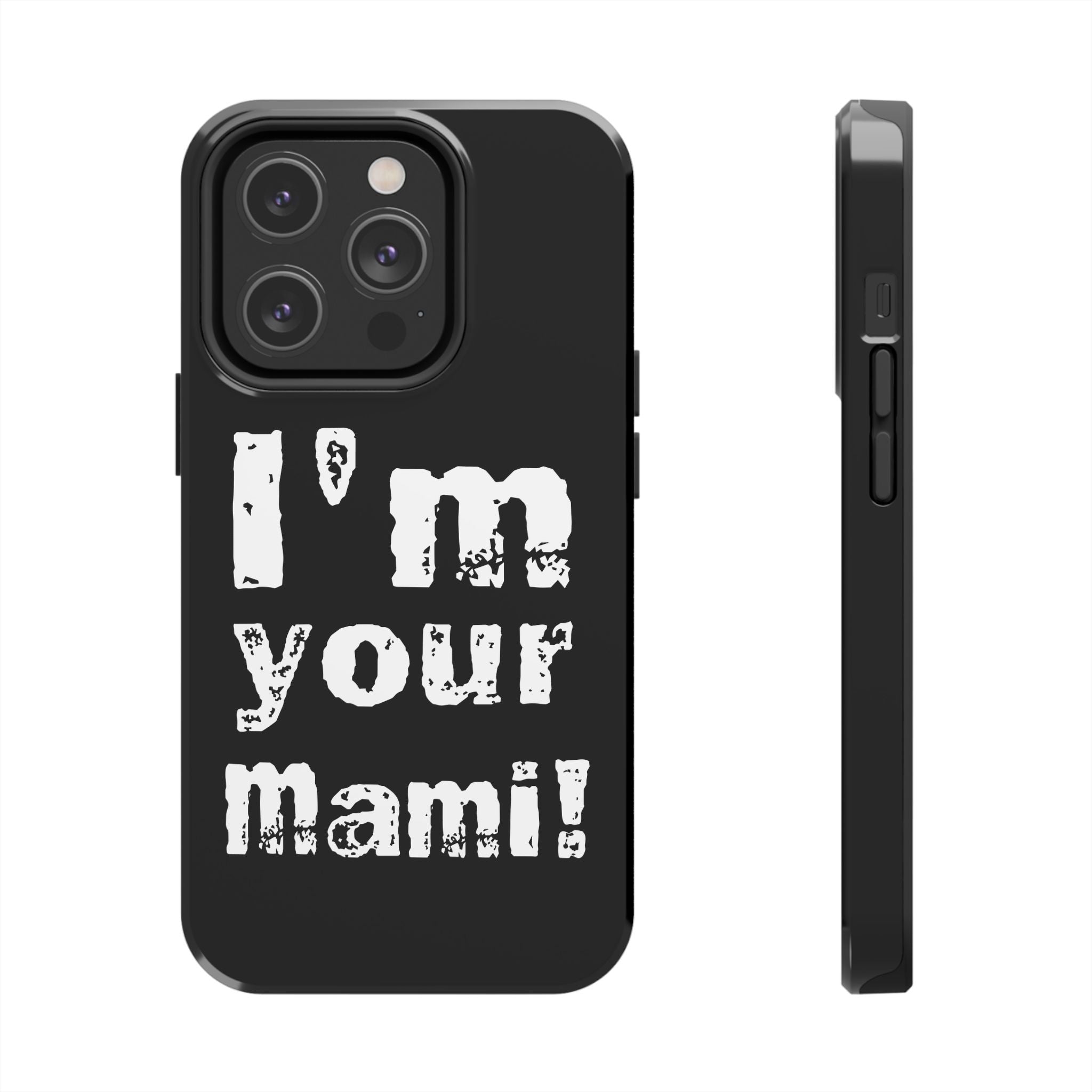 I'm Your Mami Rhea Ripley Design, iPhone and Samsung Case Cool Graphic Sports Fan Phone Case