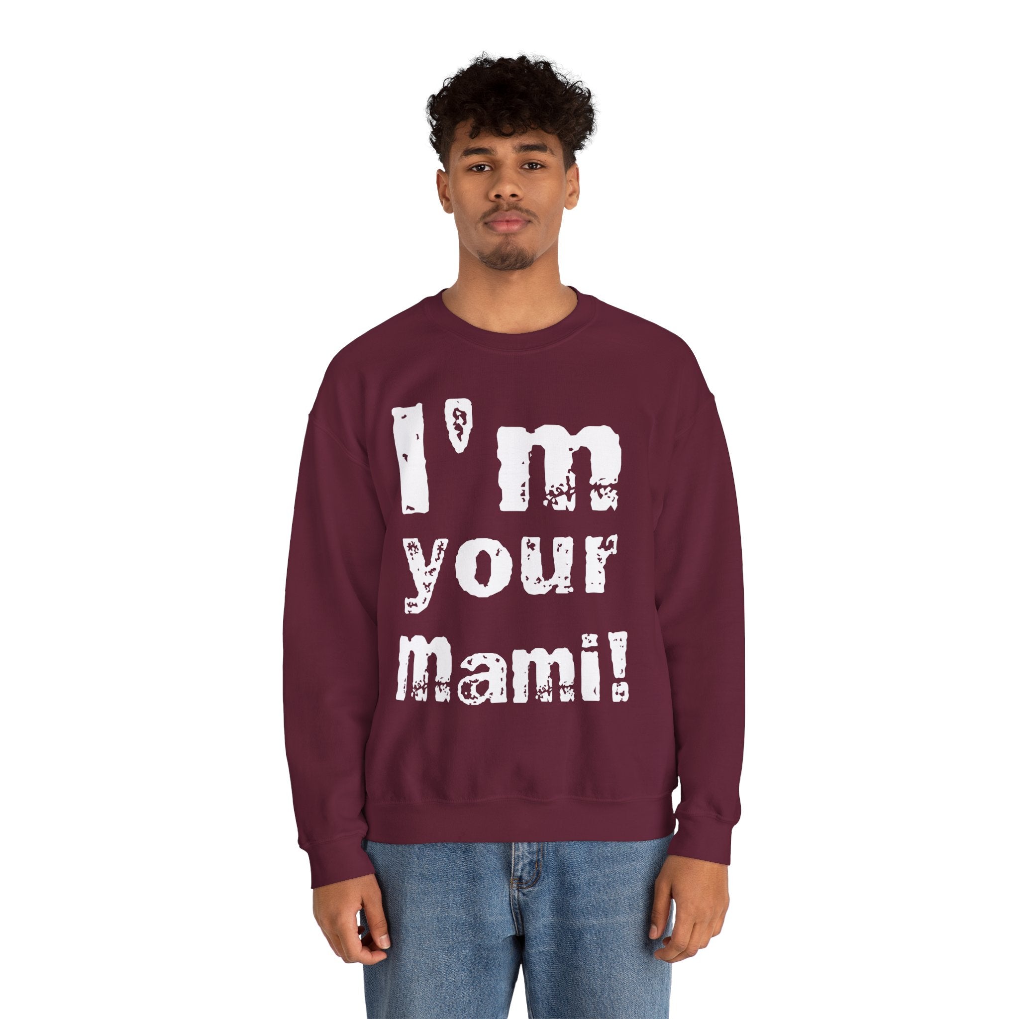 I'm Your Mami, Rhea Ripley Fans Sweatshirt, Best of Rhea Design, Wrestling Fan Unisex Sweatshirt - Gift for Him or Her, Casual Outwear, Heavy Blend Crewneck Sweatshirt