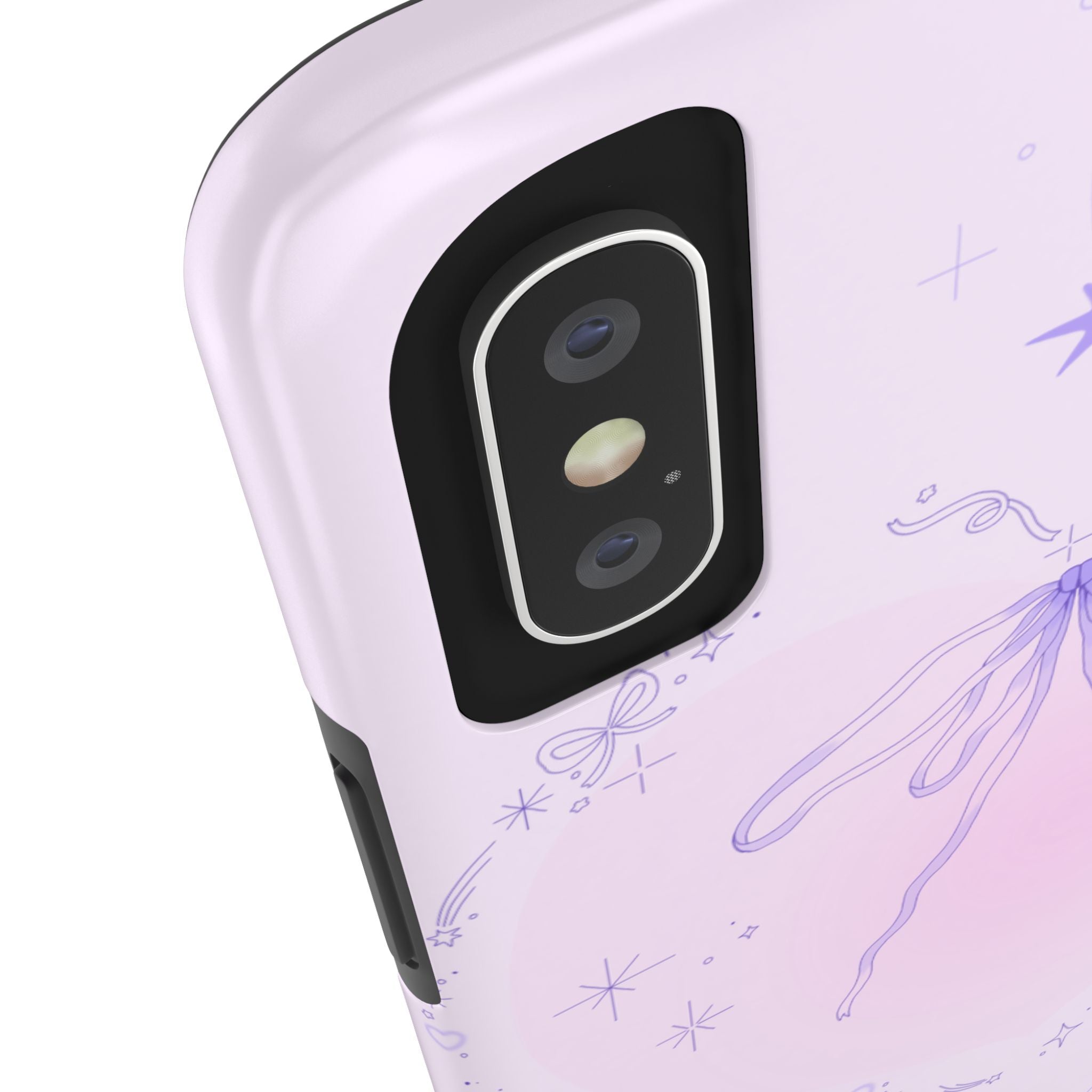 Pink Purple Delicate Fine Line Design, Elegant Phone Cases, Stylish Phone Covers, Chic Phone Protectors, Fashionable Case for Her, Trendy Smartphone Accessories