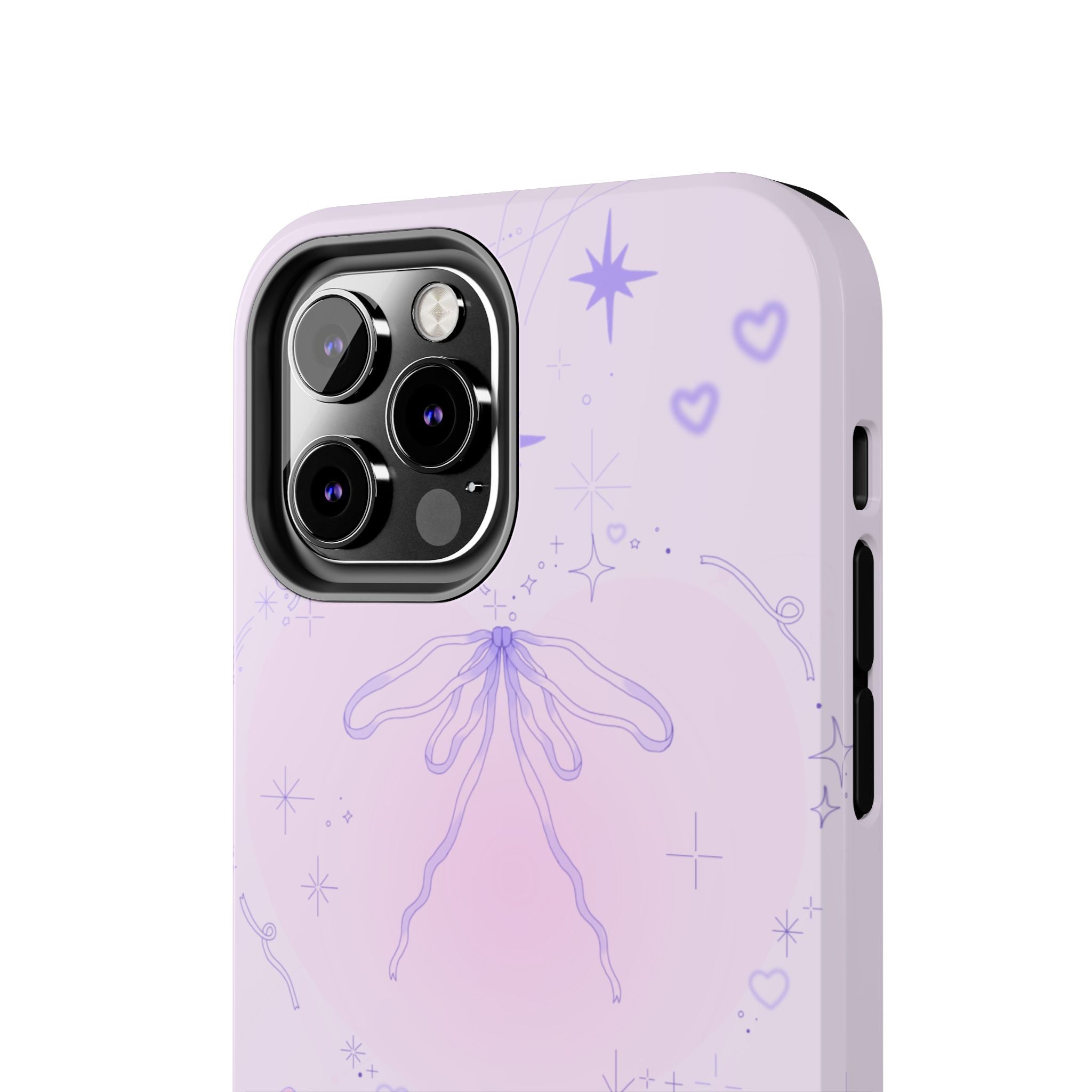 Pink Purple Delicate Fine Line Design, Elegant Phone Cases, Stylish Phone Covers, Chic Phone Protectors, Fashionable Case for Her, Trendy Smartphone Accessories