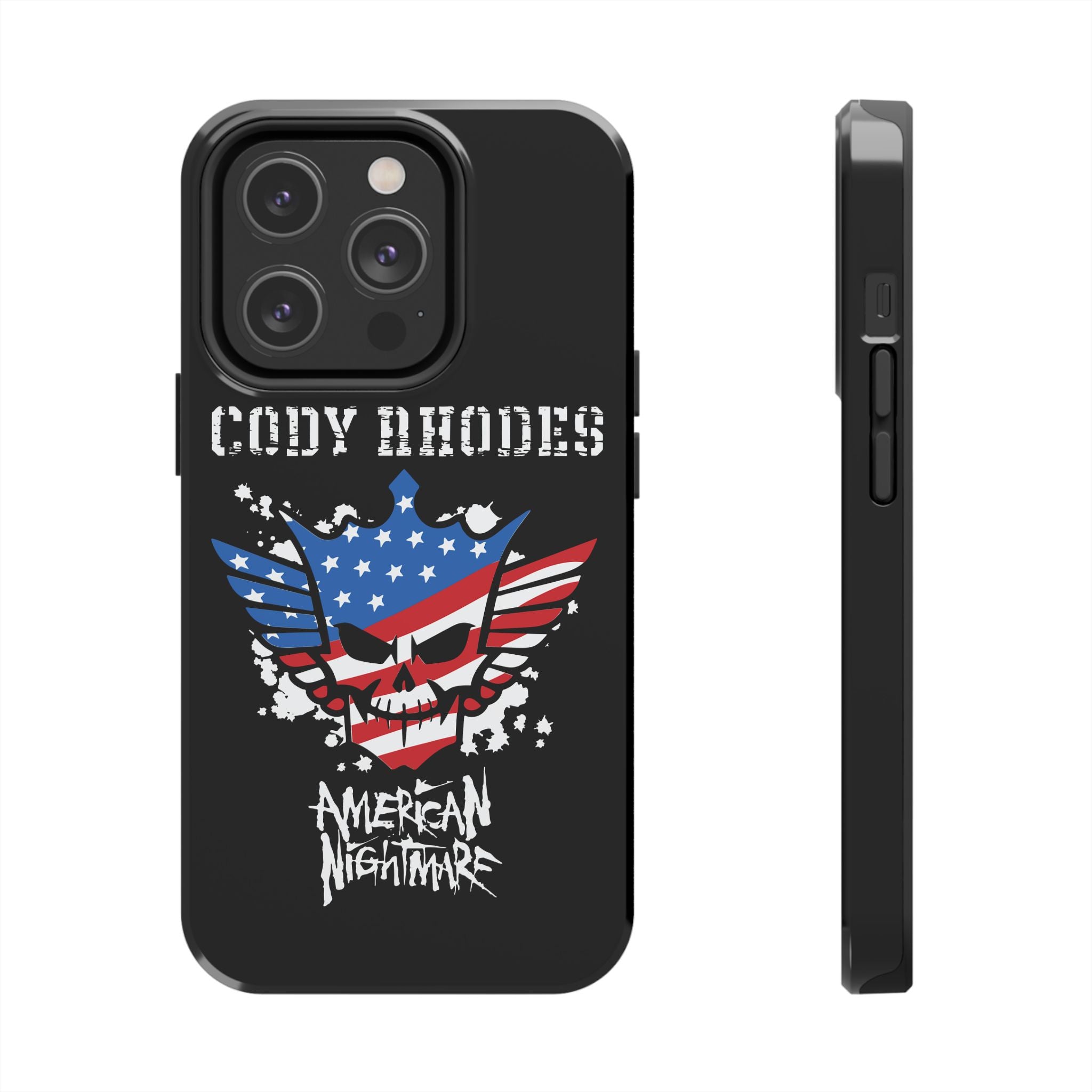 Cody Rhodes, American Nightmare, iPhone and Samsung Case Cool Graphic Sports Fan Phone Case