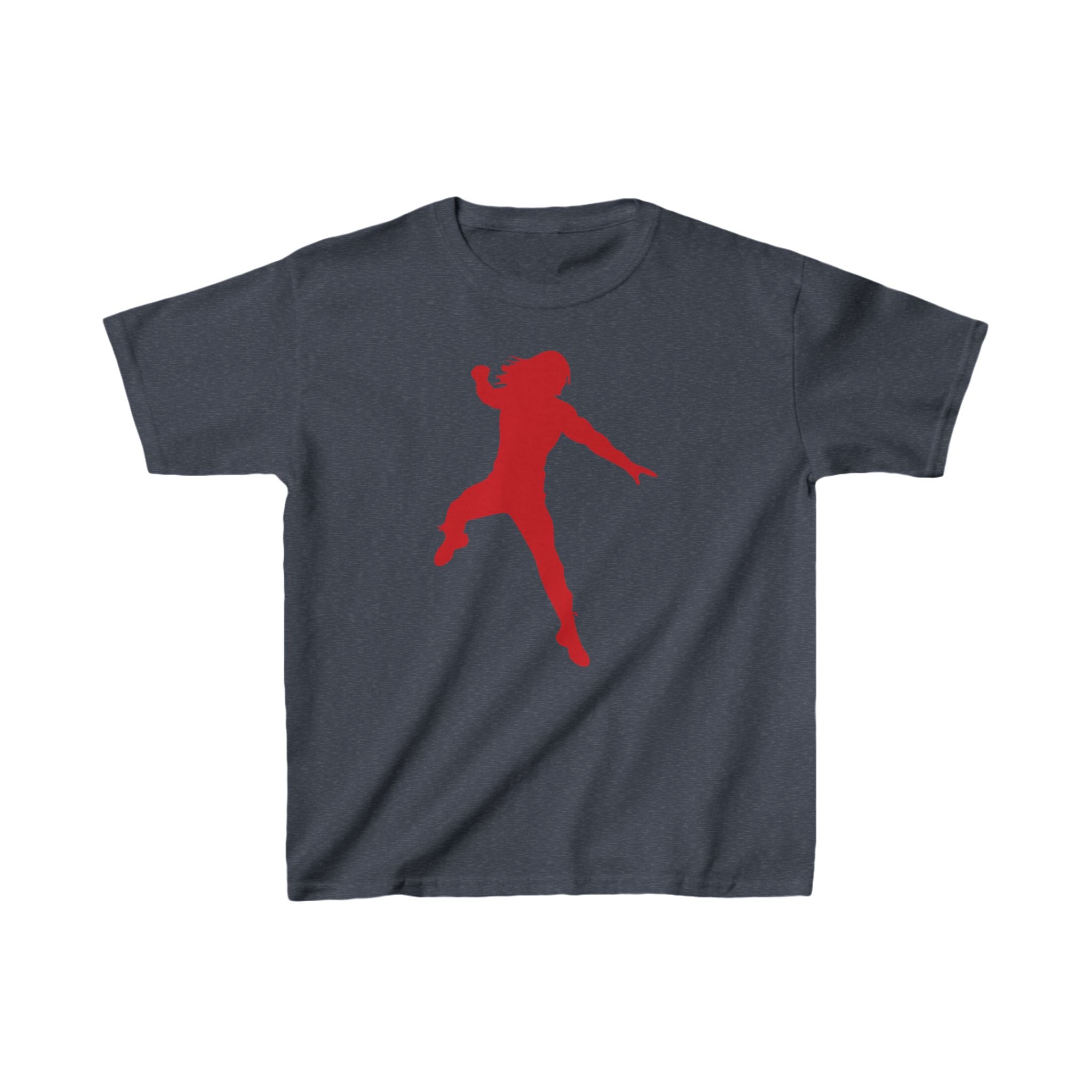 Jump Roman Reigns Red Graphic Design Shirt, Unisex Kids Shirt, Sports Fan T-Shirt, Best Gift for Kids,  Cotton Shirt for Kids