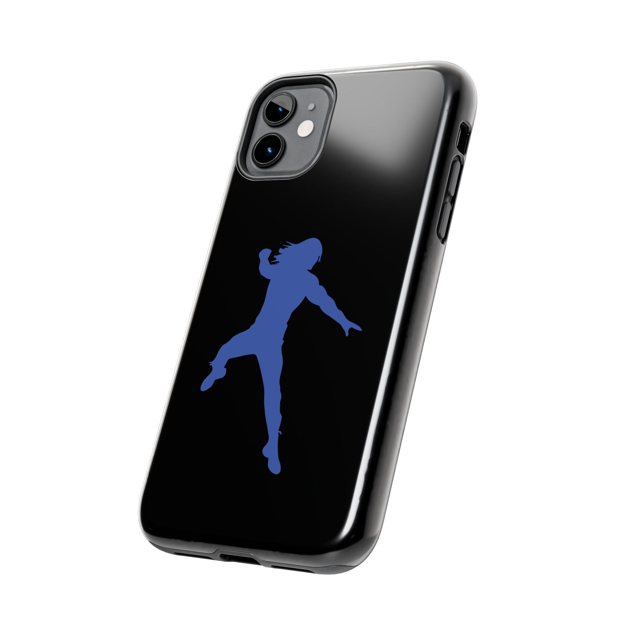 Roman Reigns Jump Blue Graphic Design, iPhone and Samsung Case Cool Graphic Sports Fan Phone Case