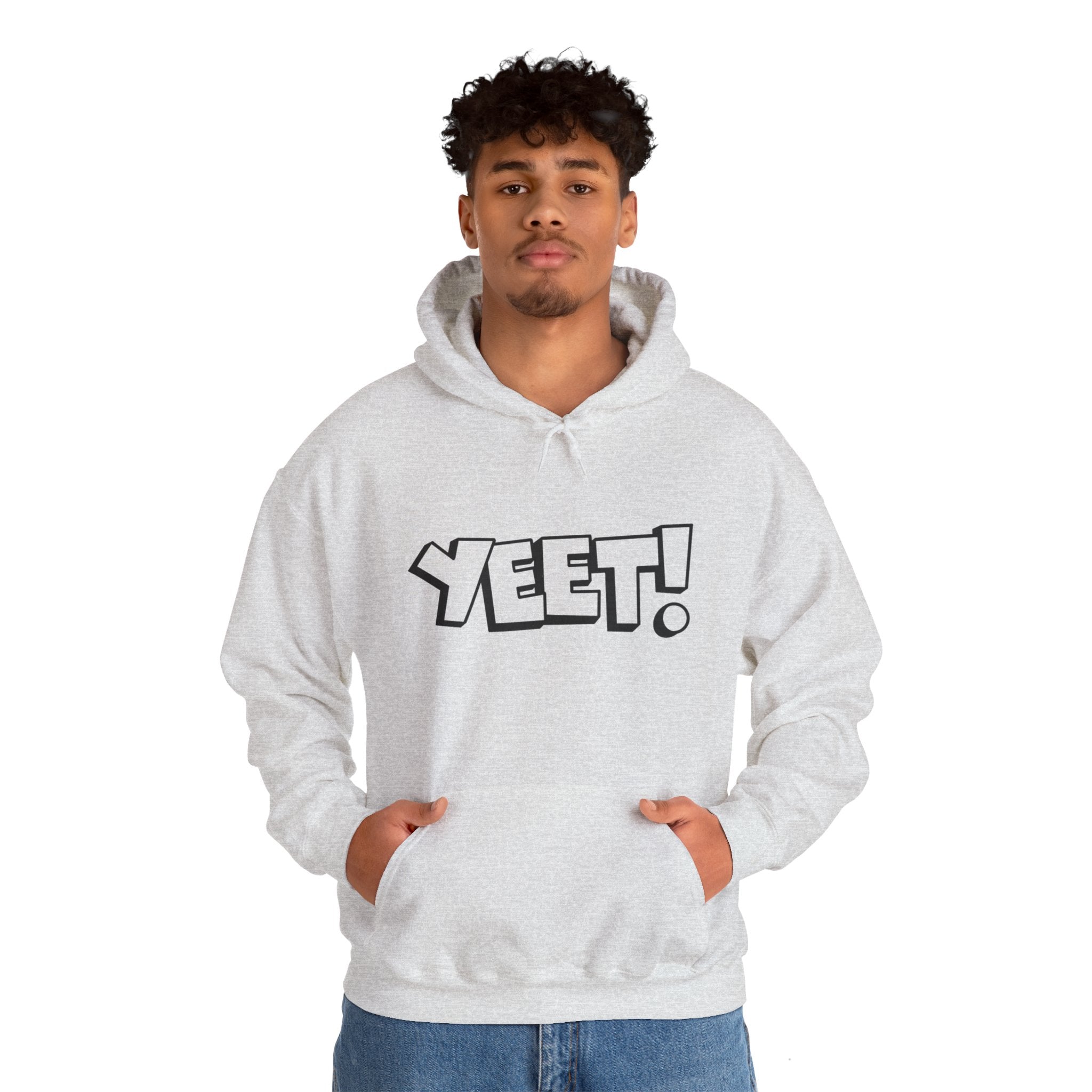 Yeet Graphic Hoodies, Gift for Her - Gift for Him, Sports Fan Wrestling Unisex Hooded Sweatshirt, Casual Outwear