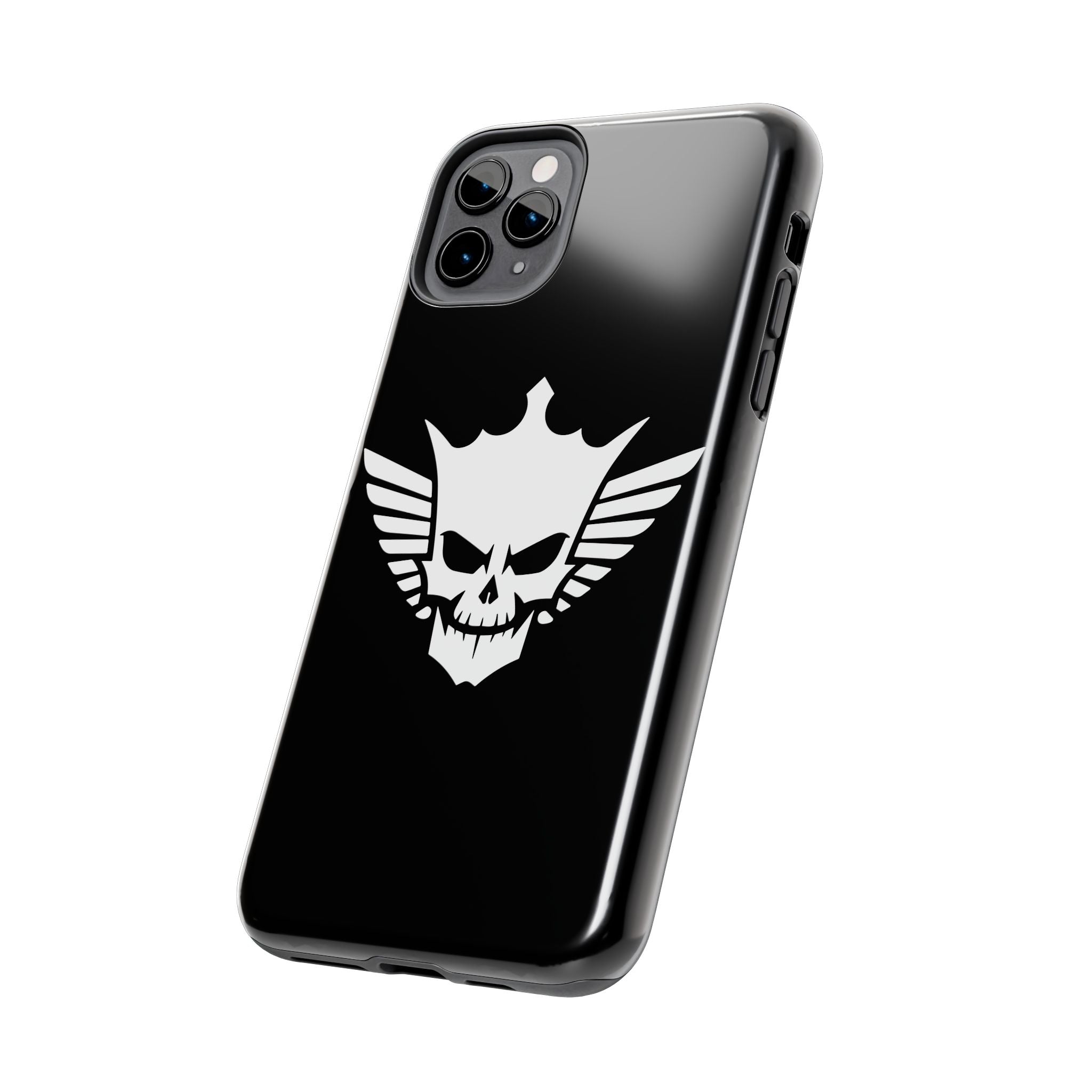 Cody Rhodes White Skull Design, iPhone and Samsung Case Cool Graphic Sports Fan Phone Case