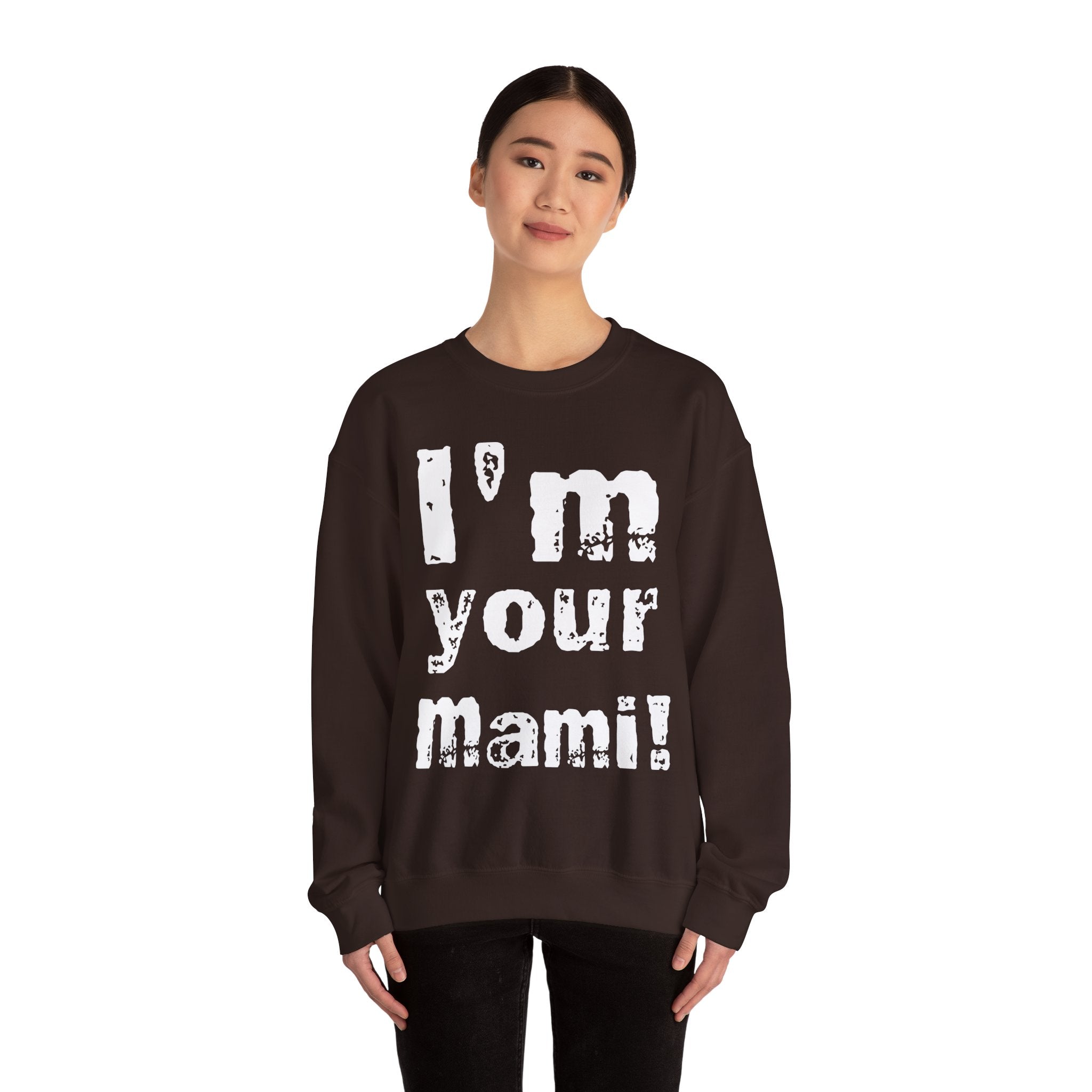 I'm Your Mami, Rhea Ripley Fans Sweatshirt, Best of Rhea Design, Wrestling Fan Unisex Sweatshirt - Gift for Him or Her, Casual Outwear, Heavy Blend Crewneck Sweatshirt